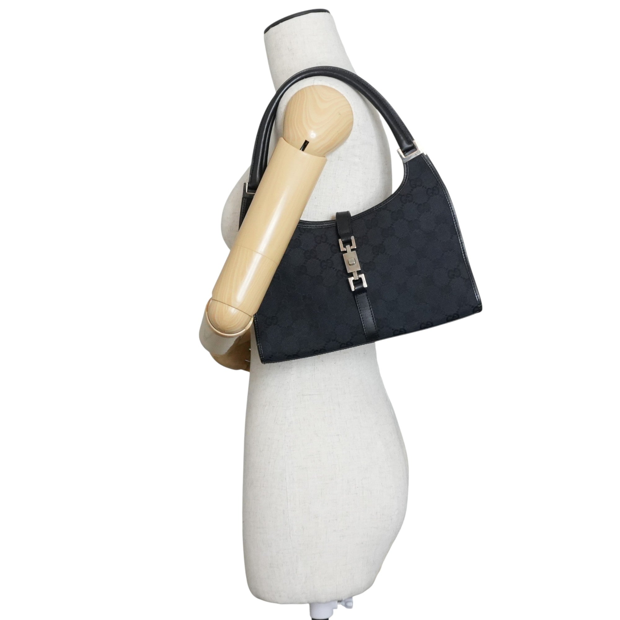 Pre-owned Gucci Jackie Shoulder Bag Black