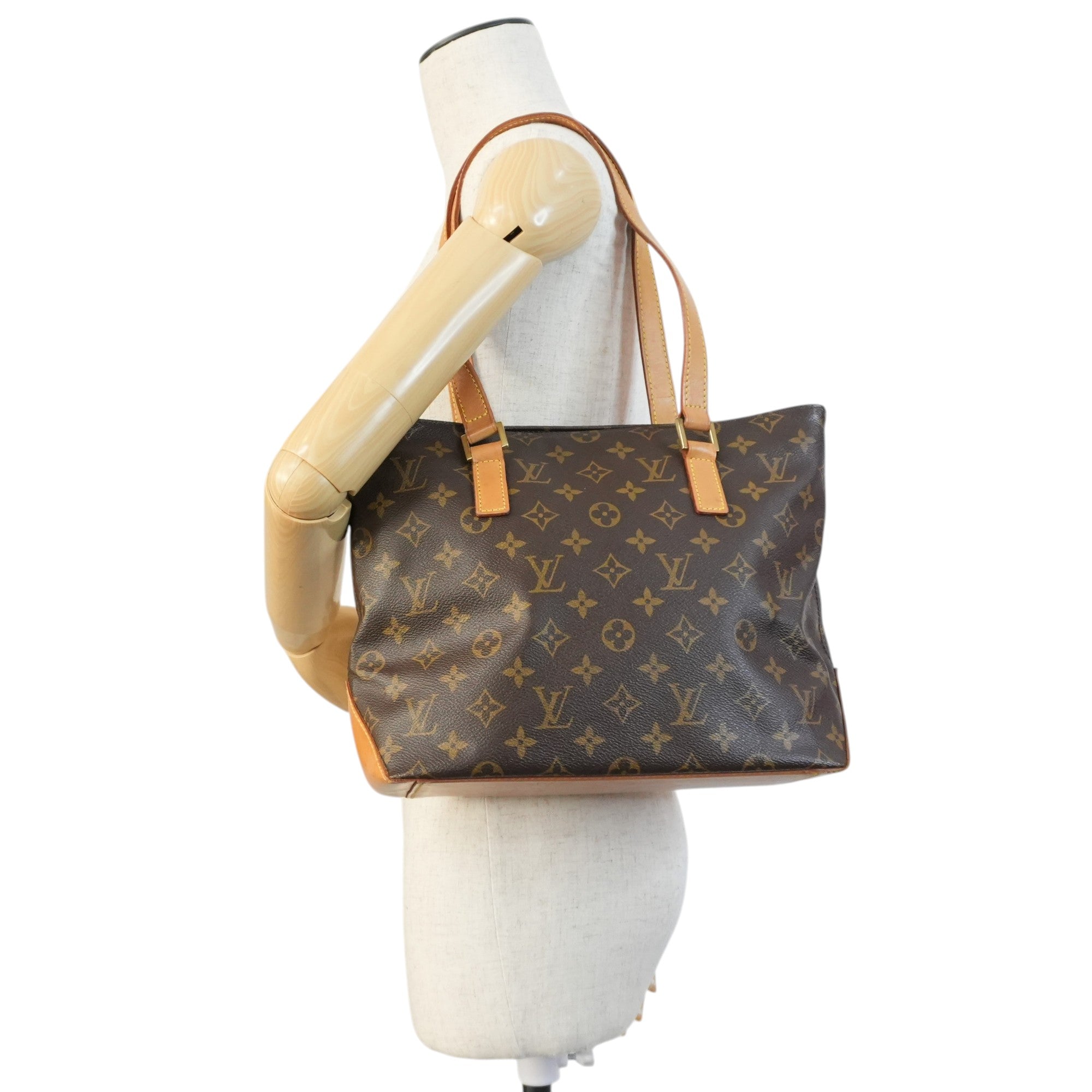 Pre-owned Louis Vuitton Monogram Cabas Piano Tote Bag