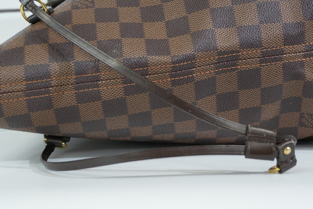 Pre-owned Louis Vuitton Damier Ebene Neverfull MM Tote Bag