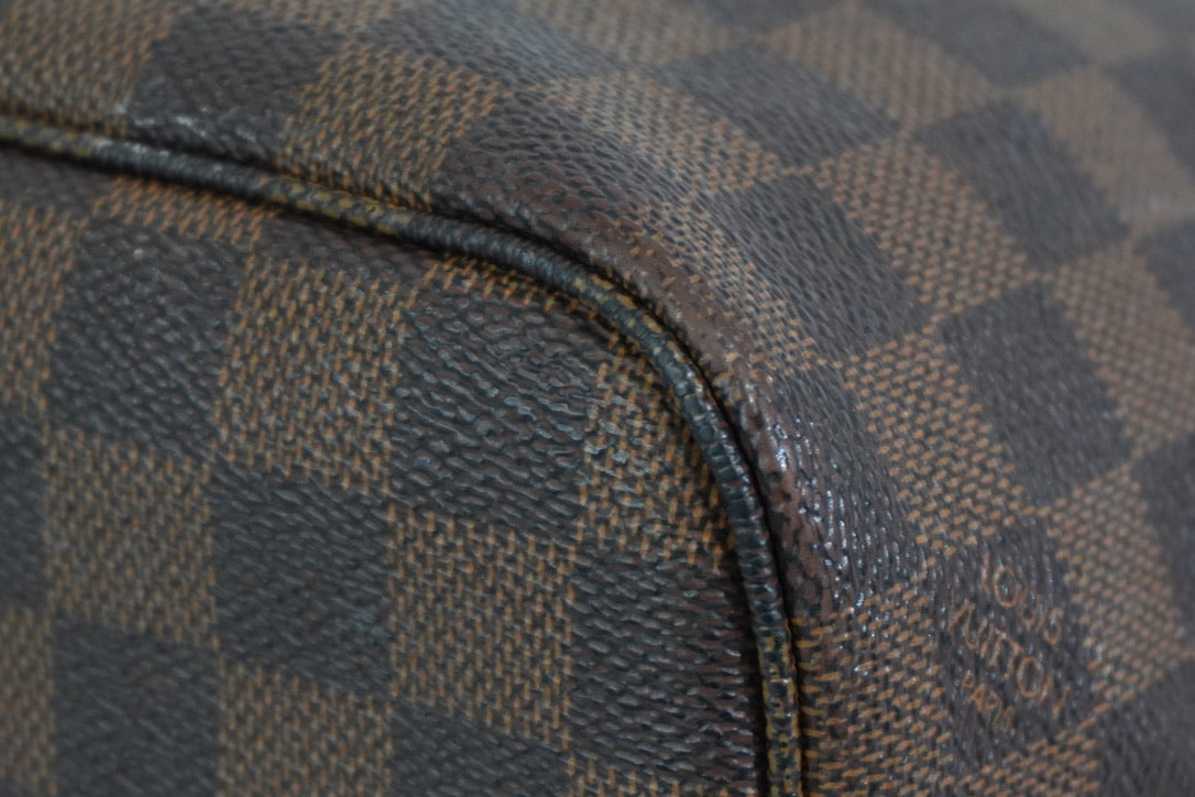 Pre-owned Louis Vuitton Damier Ebene Neverfull PM Tote Bag