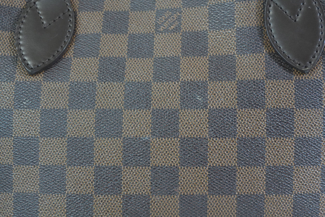 Pre-owned Louis Vuitton Damier Ebene Neverfull PM Tote Bag