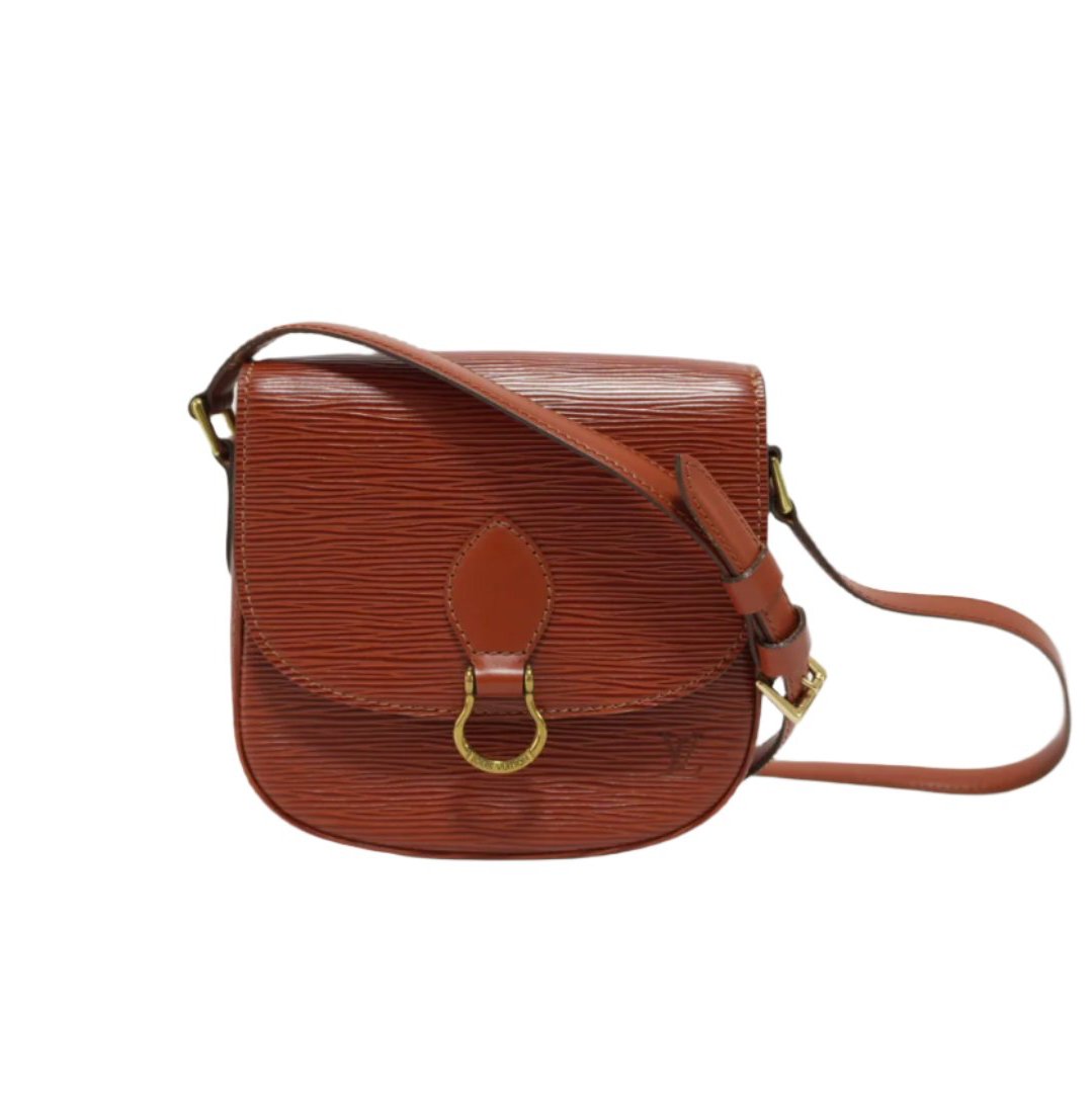 Louis Vuitton Saint Cloud PM Epi Brown Shoulder Bag Used