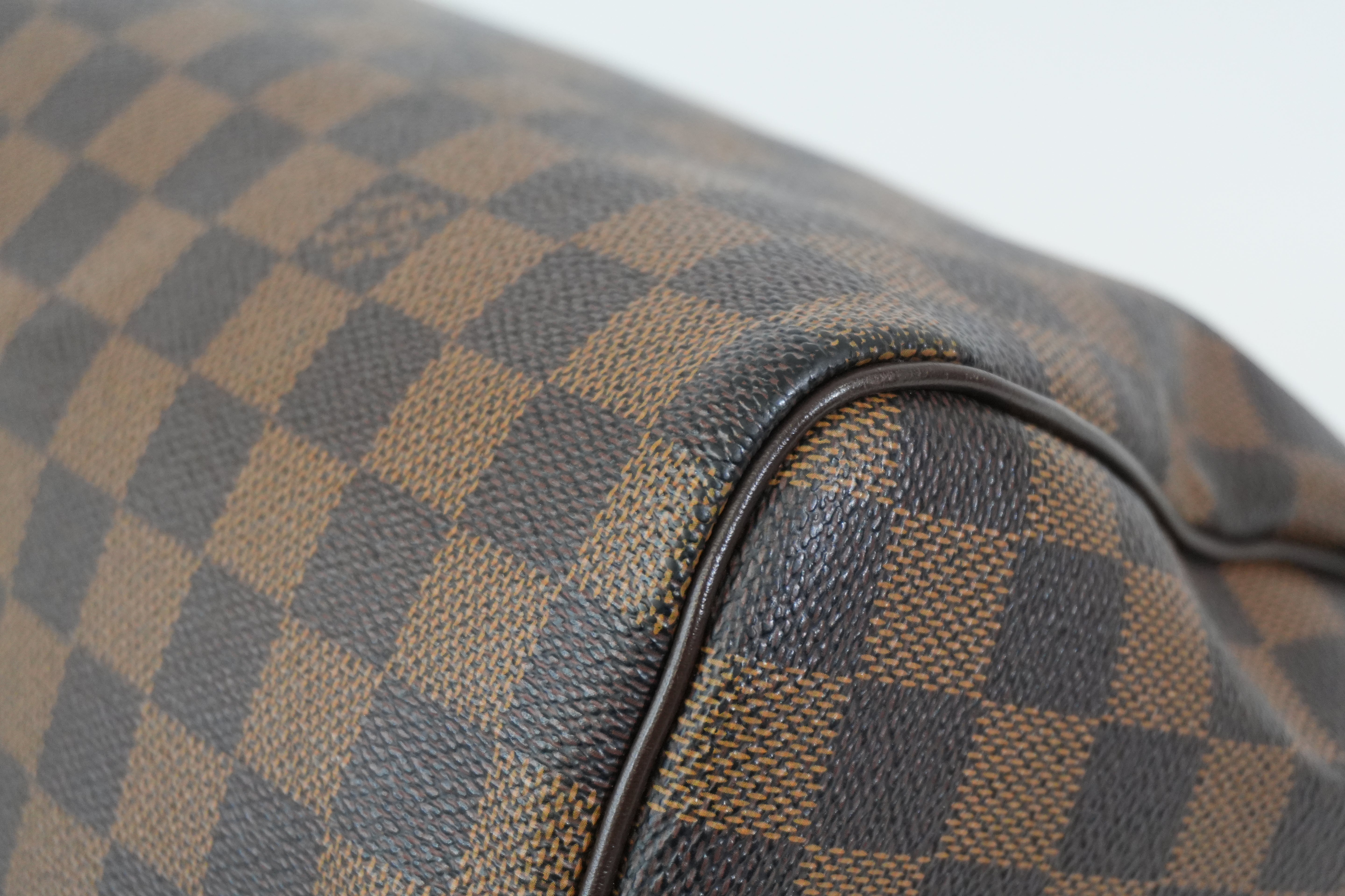 Pre-owned Louis Vuitton Damier Ebene Speedy 30 Handbag