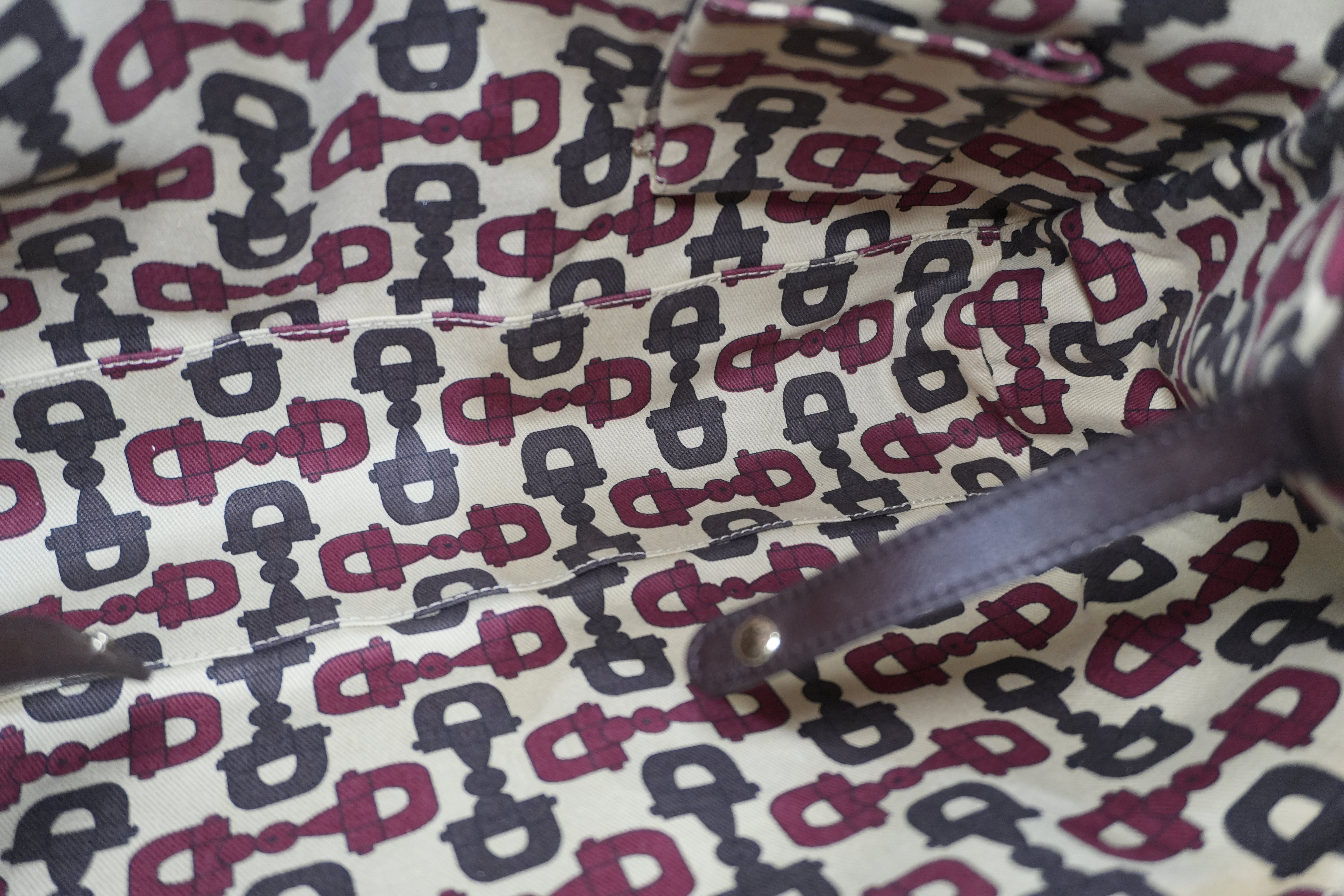 Pre-owned Gucci Princy Tote Bag Brown