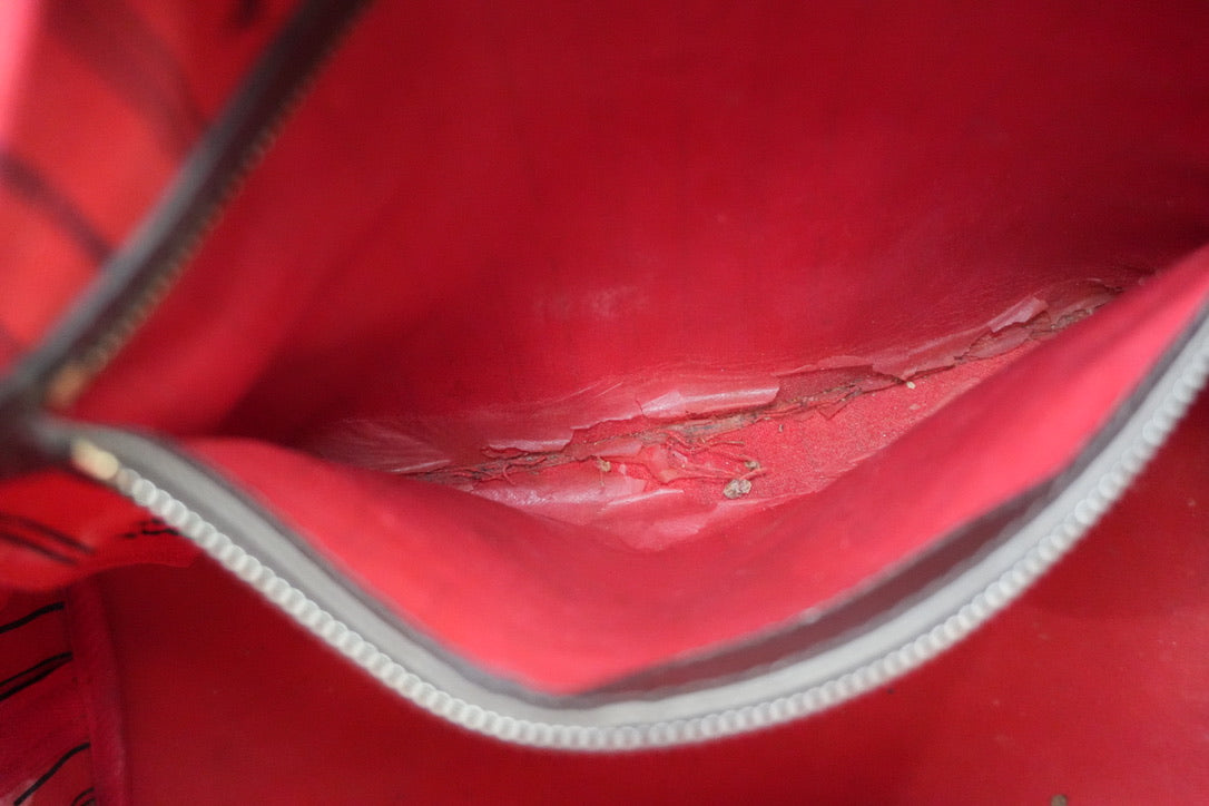 Pre-owned Louis Vuitton Damier Ebene Neverfull MM Tote Bag