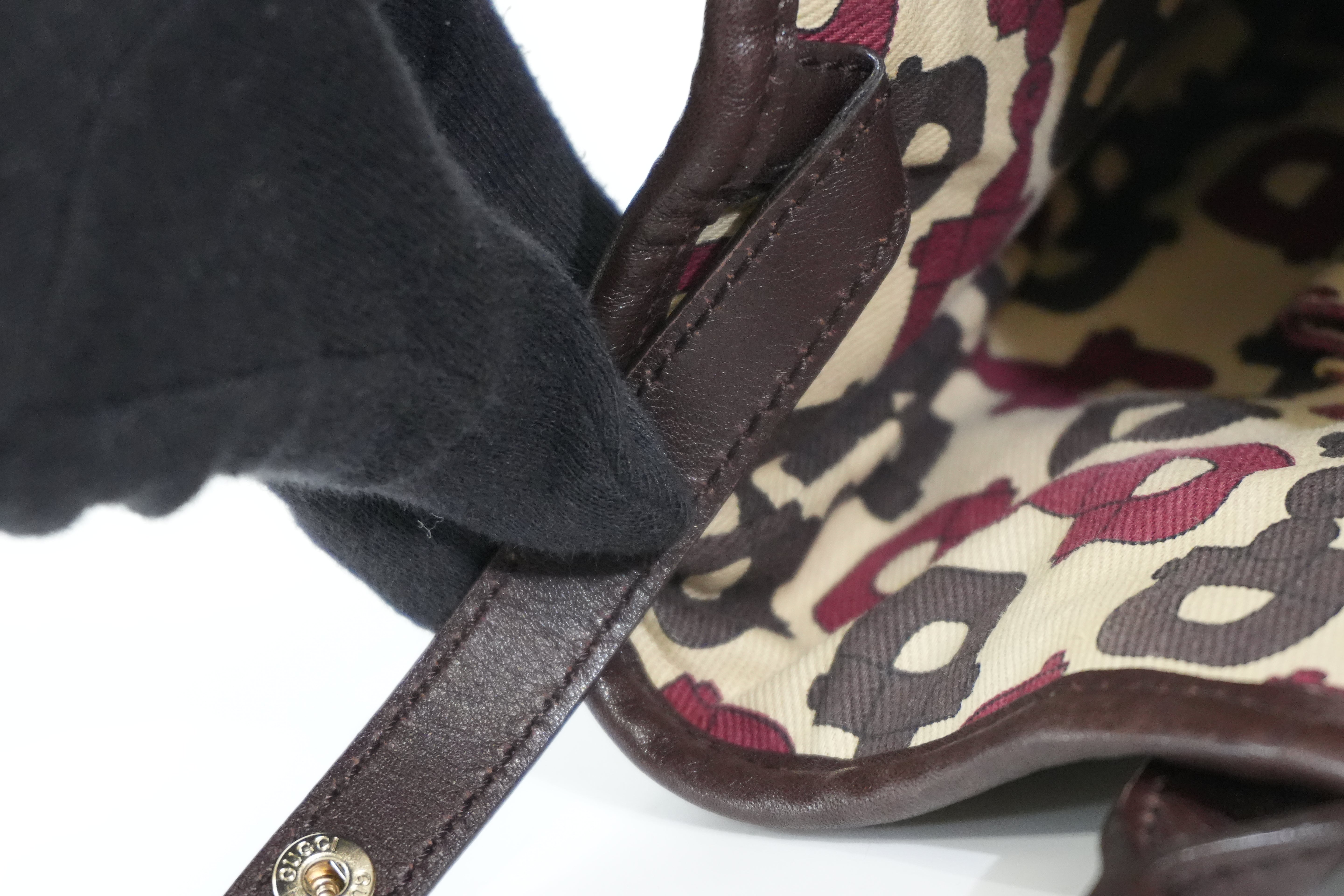 Pre-owned Gucci Princy Tote Bag Brown