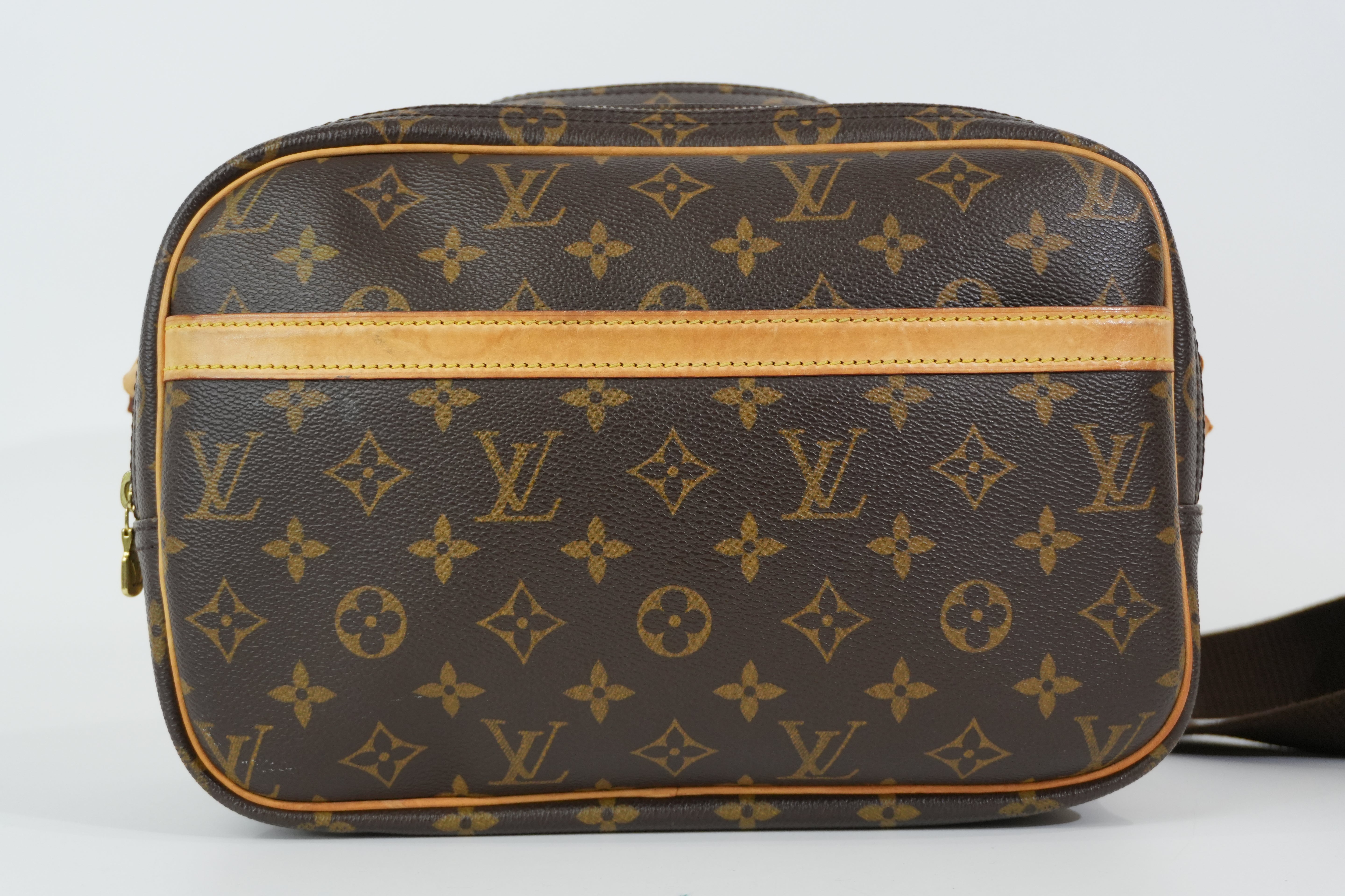 Pre-owned Louis Vuitton Monogram Reporter PM Shoulder Bag