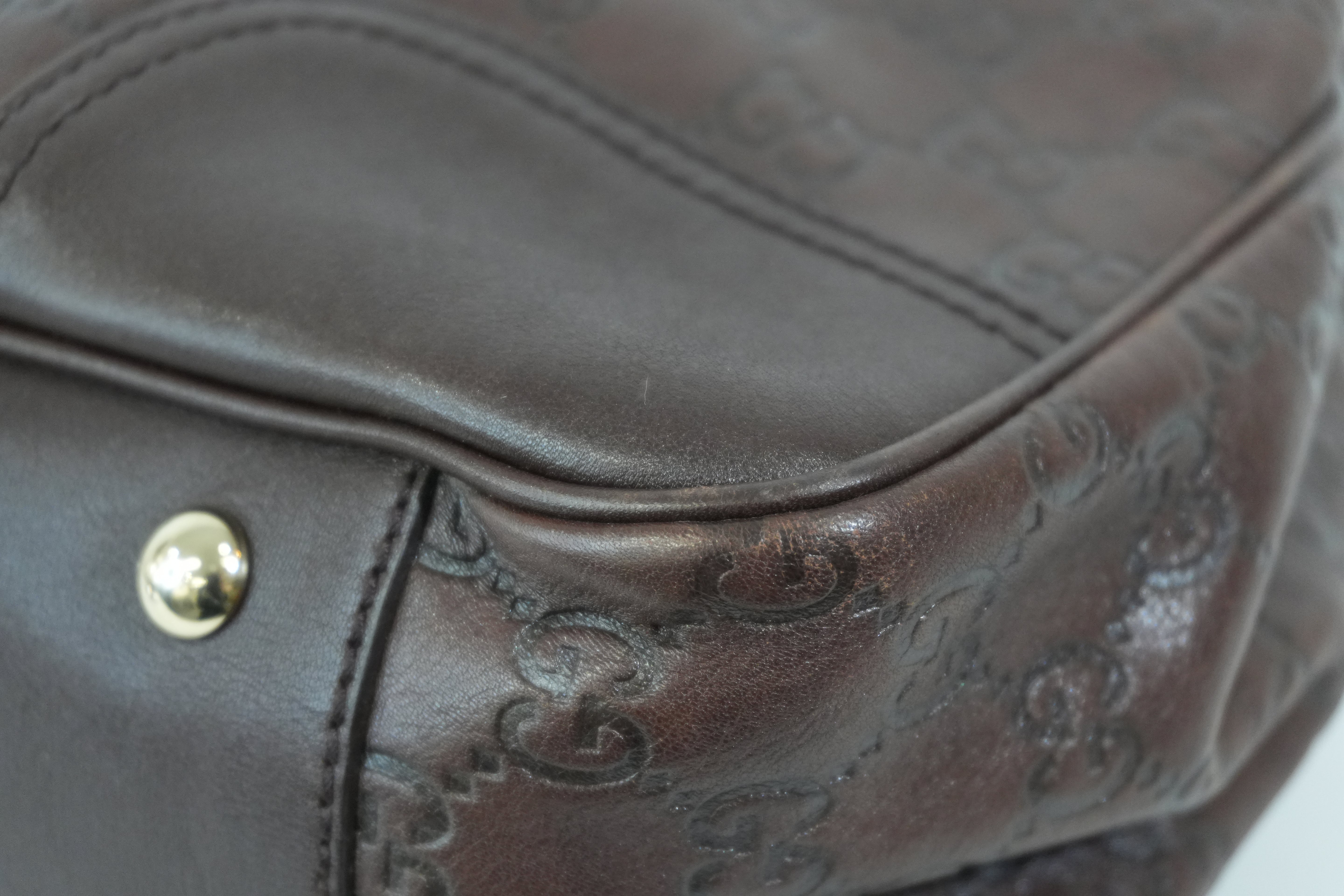 Pre-owned Gucci Princy Tote Bag Brown