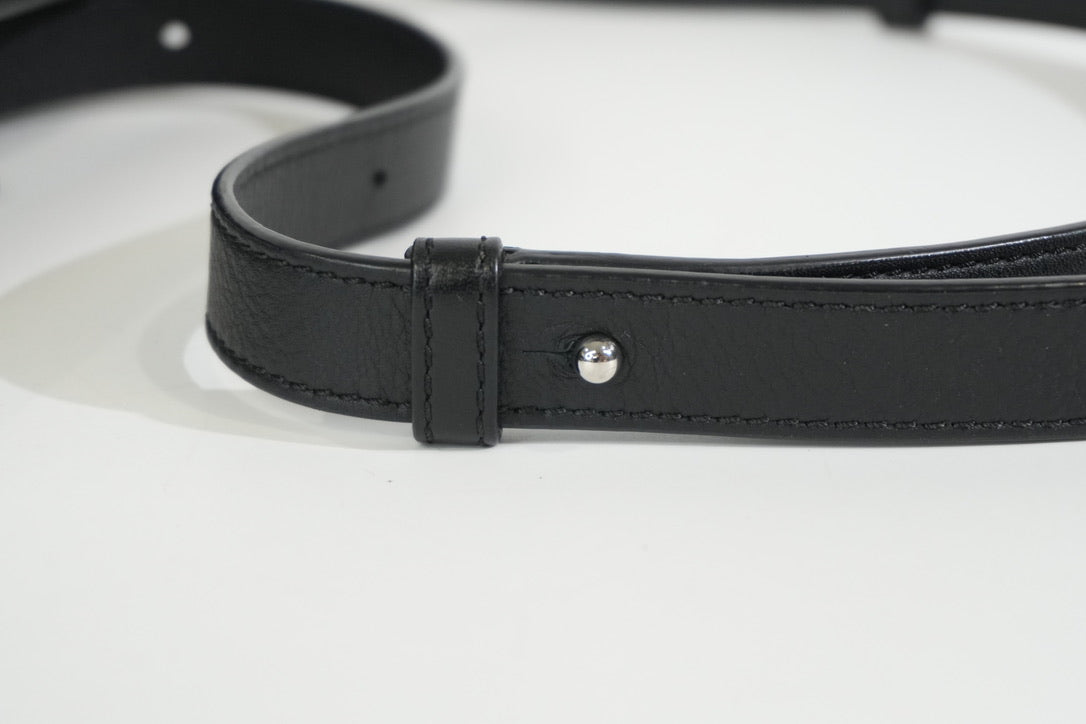 Pre-owned Loewe Small Puzzle Two Way Shoulder Bag Black