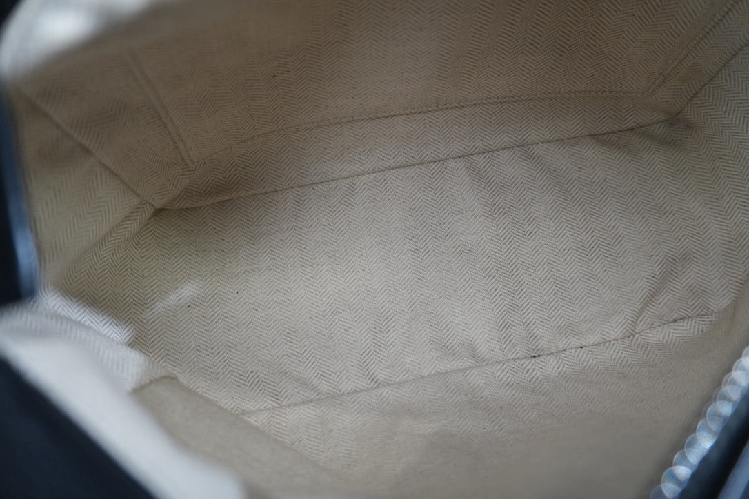 Pre-owned Loewe Small Puzzle Two Way Shoulder Bag Black