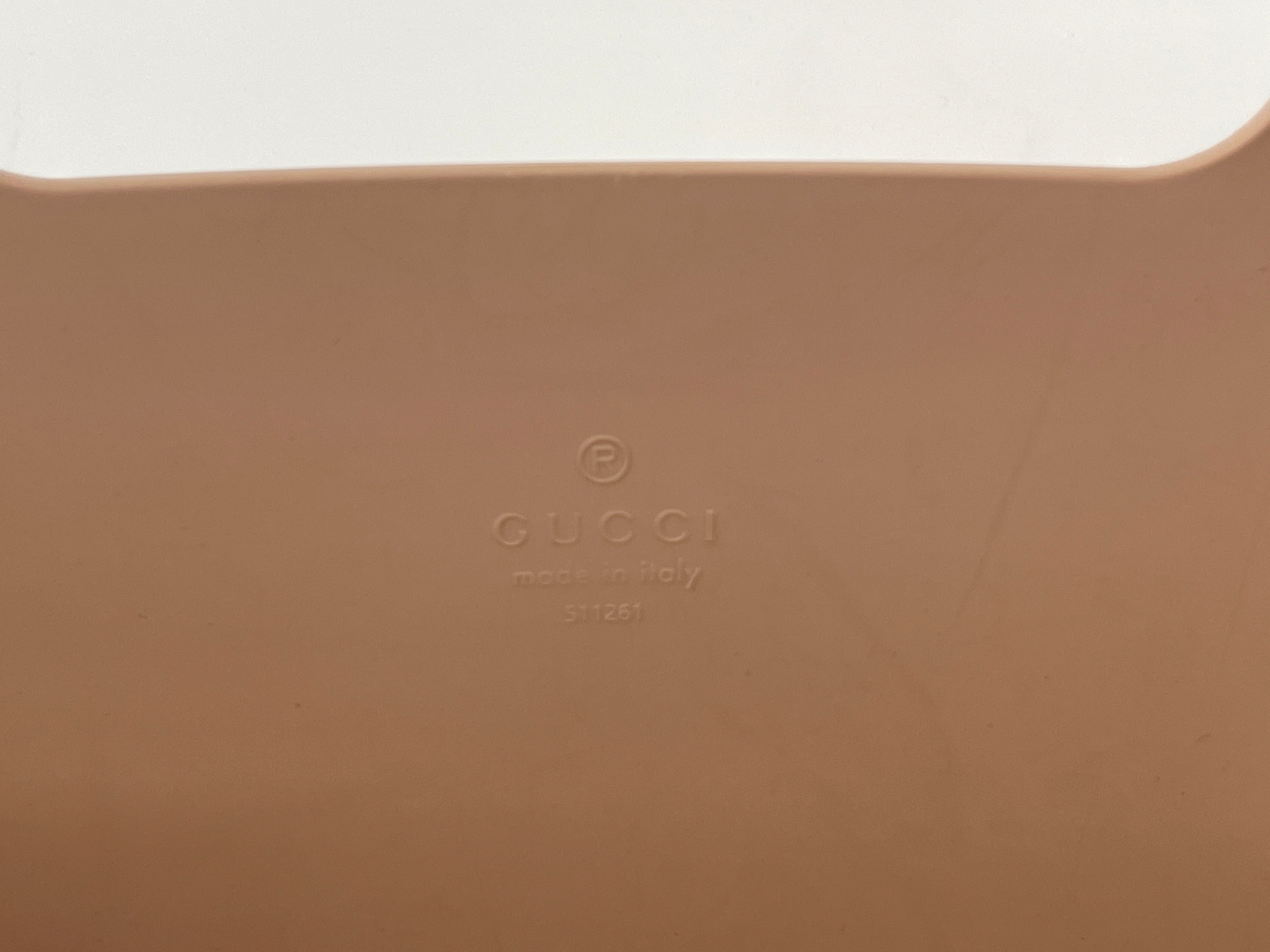 Gucci Rubber Bag Salmon Pink Used