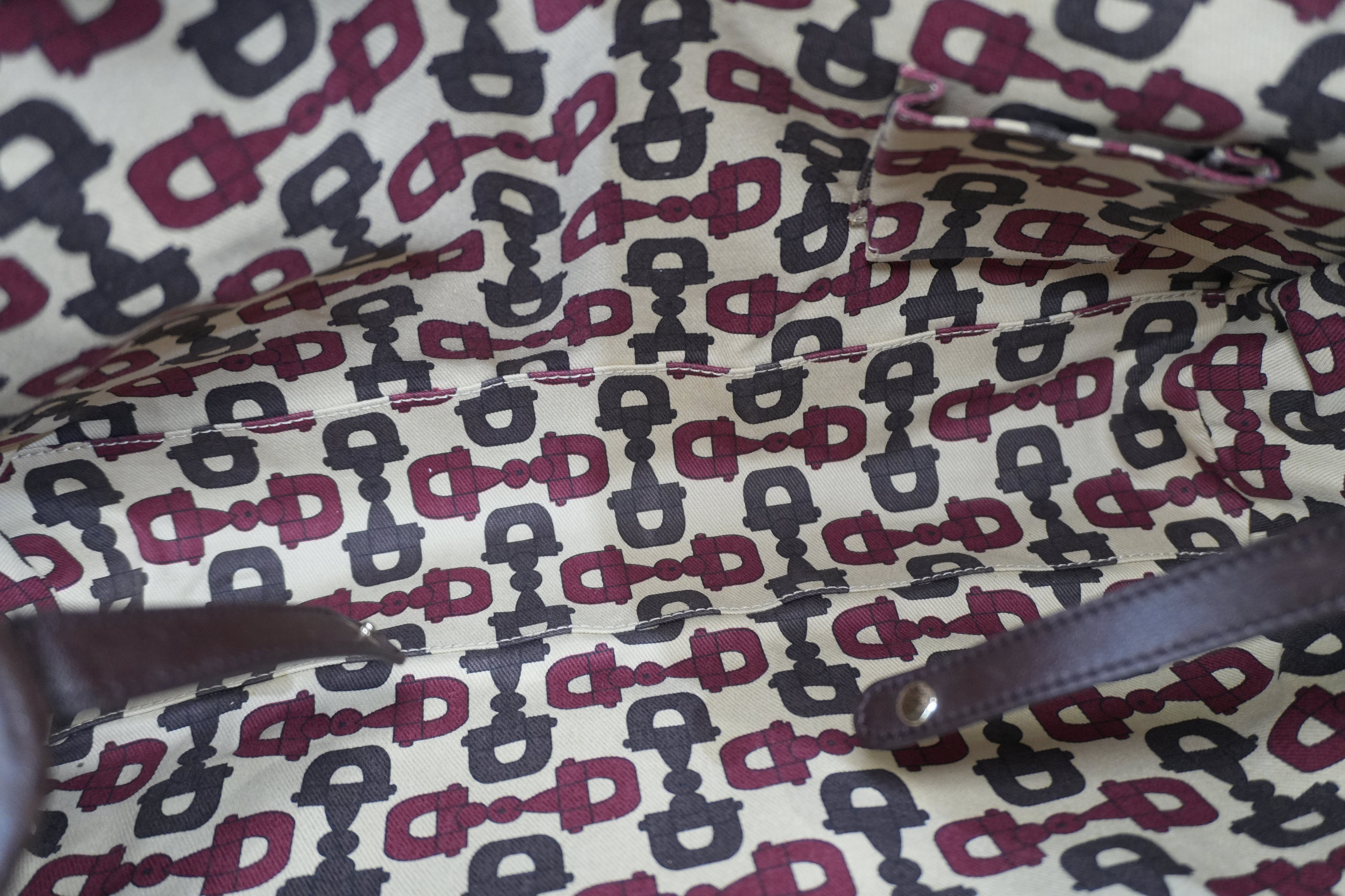 Pre-owned Gucci Princy Tote Bag Brown