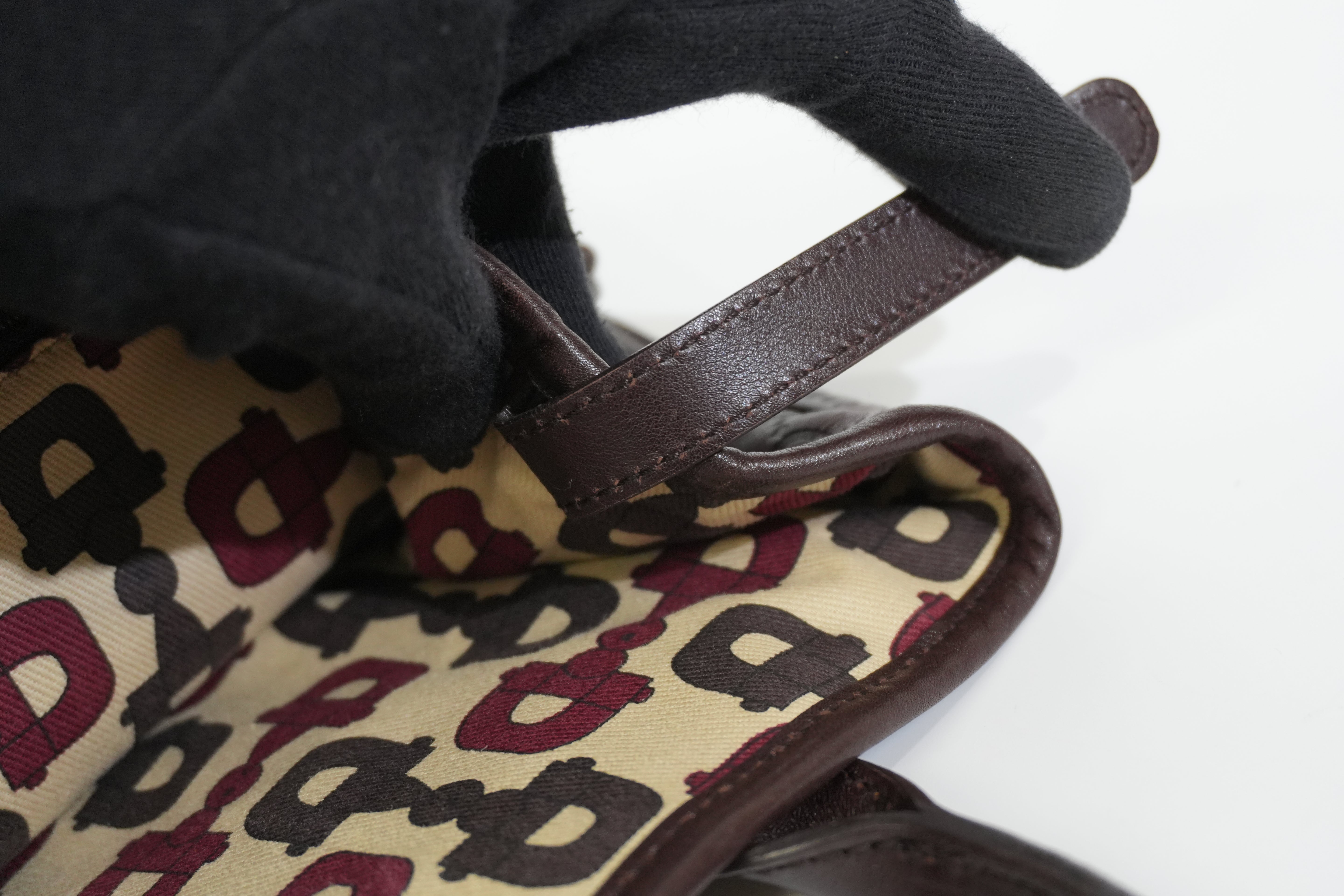 Pre-owned Gucci Princy Tote Bag Brown