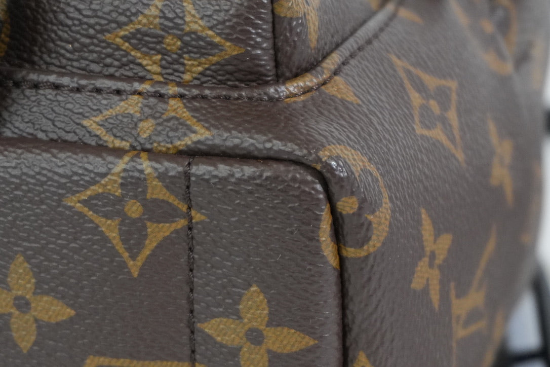 Pre-owned Louis Vuitton Monogram Mini Palmspring Backpack
