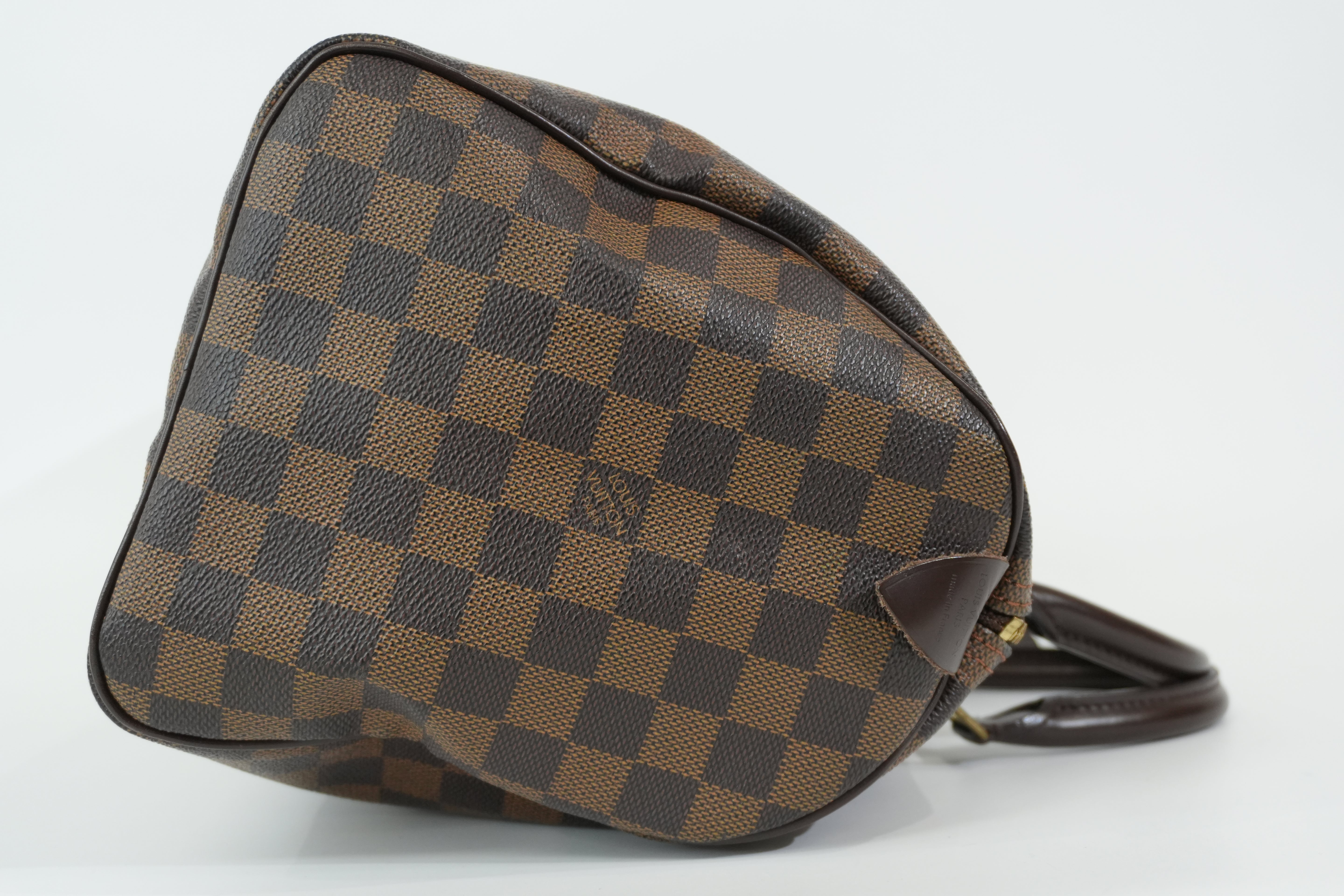 Pre-owned Louis Vuitton Damier Ebene Speedy 30 Handbag