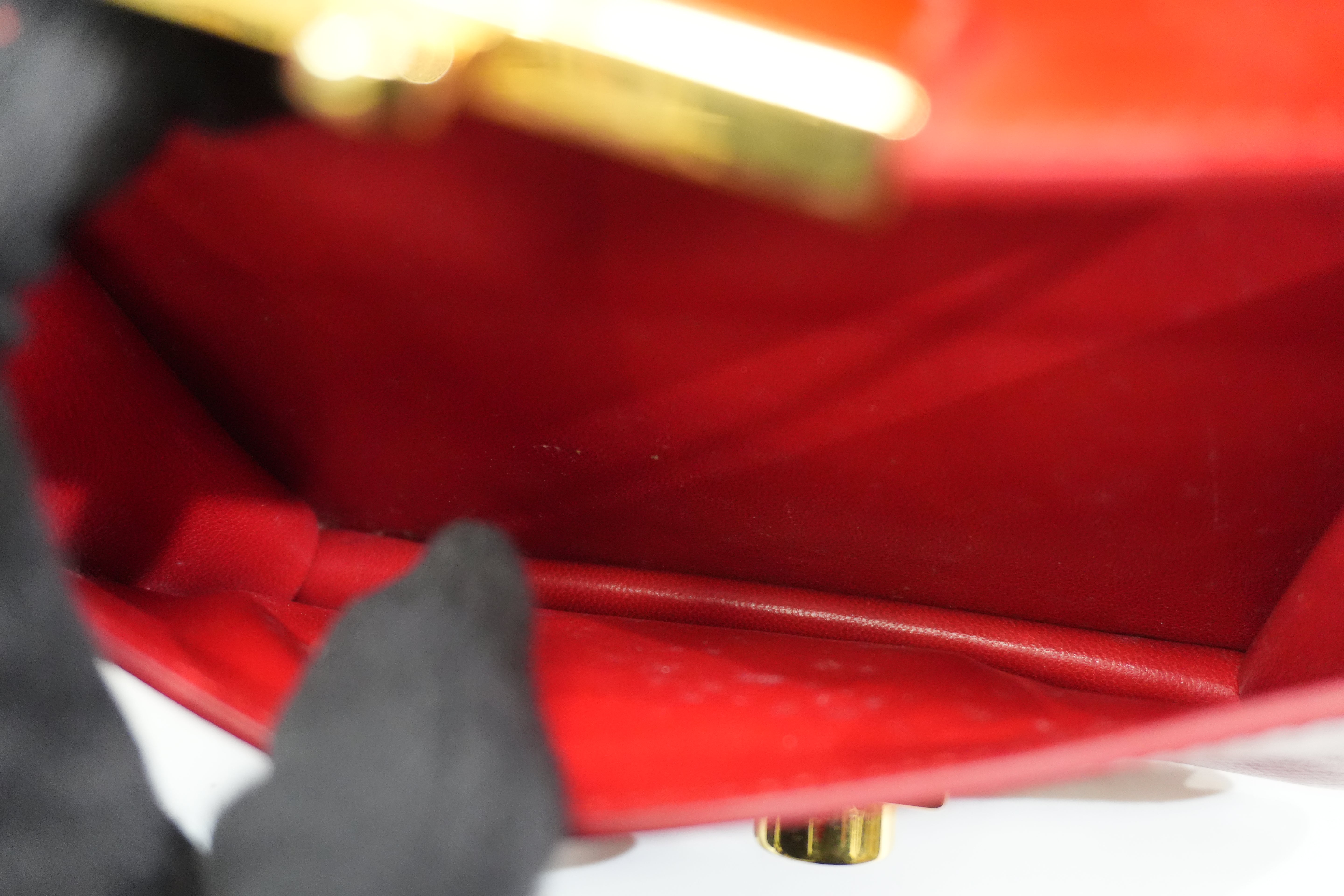 Pre-owned Prada Two Way Saffiano Vernice Galleria Shoulder Bag Red