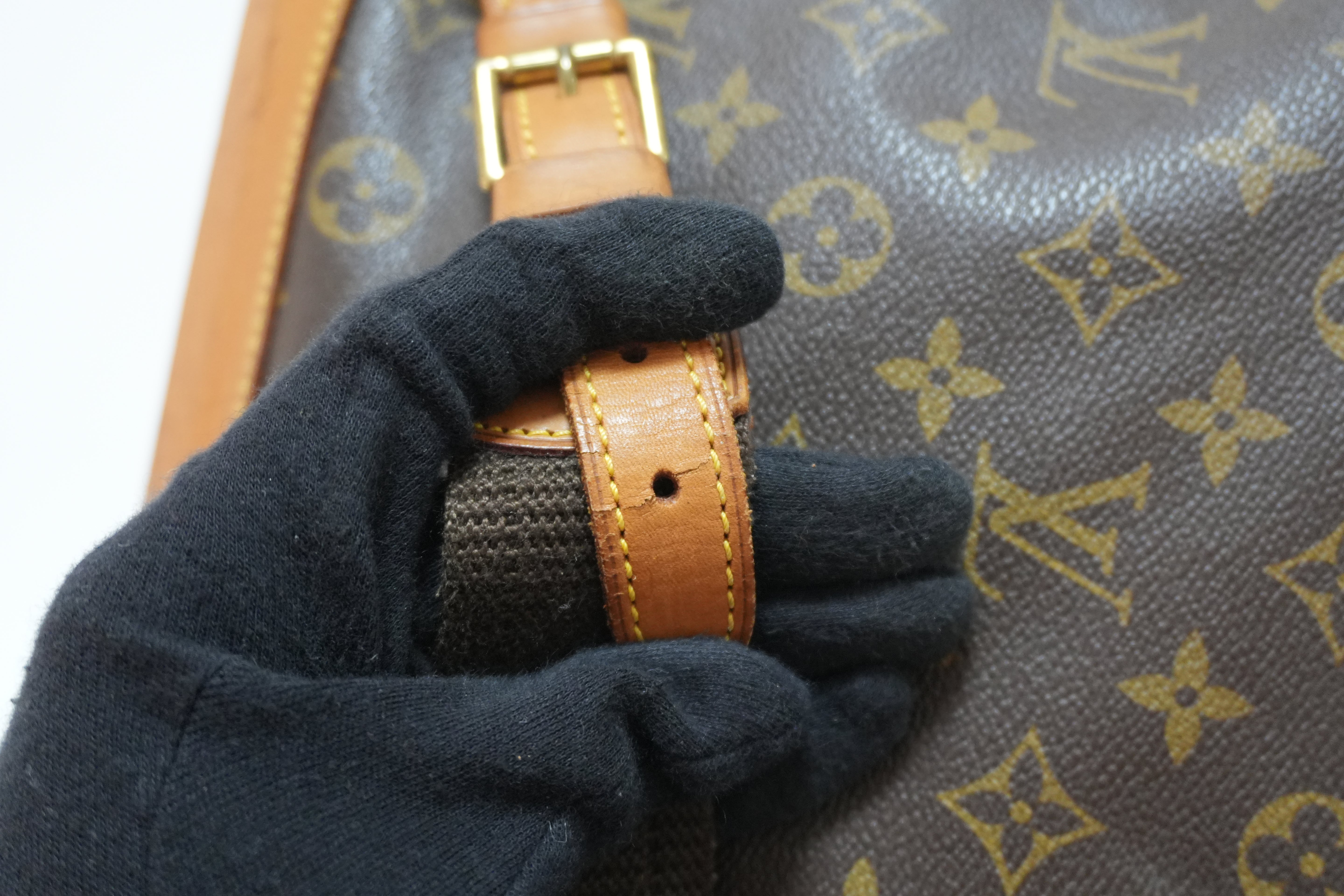 Louis Vuitton Monogram Montsouris GM Backpack Used