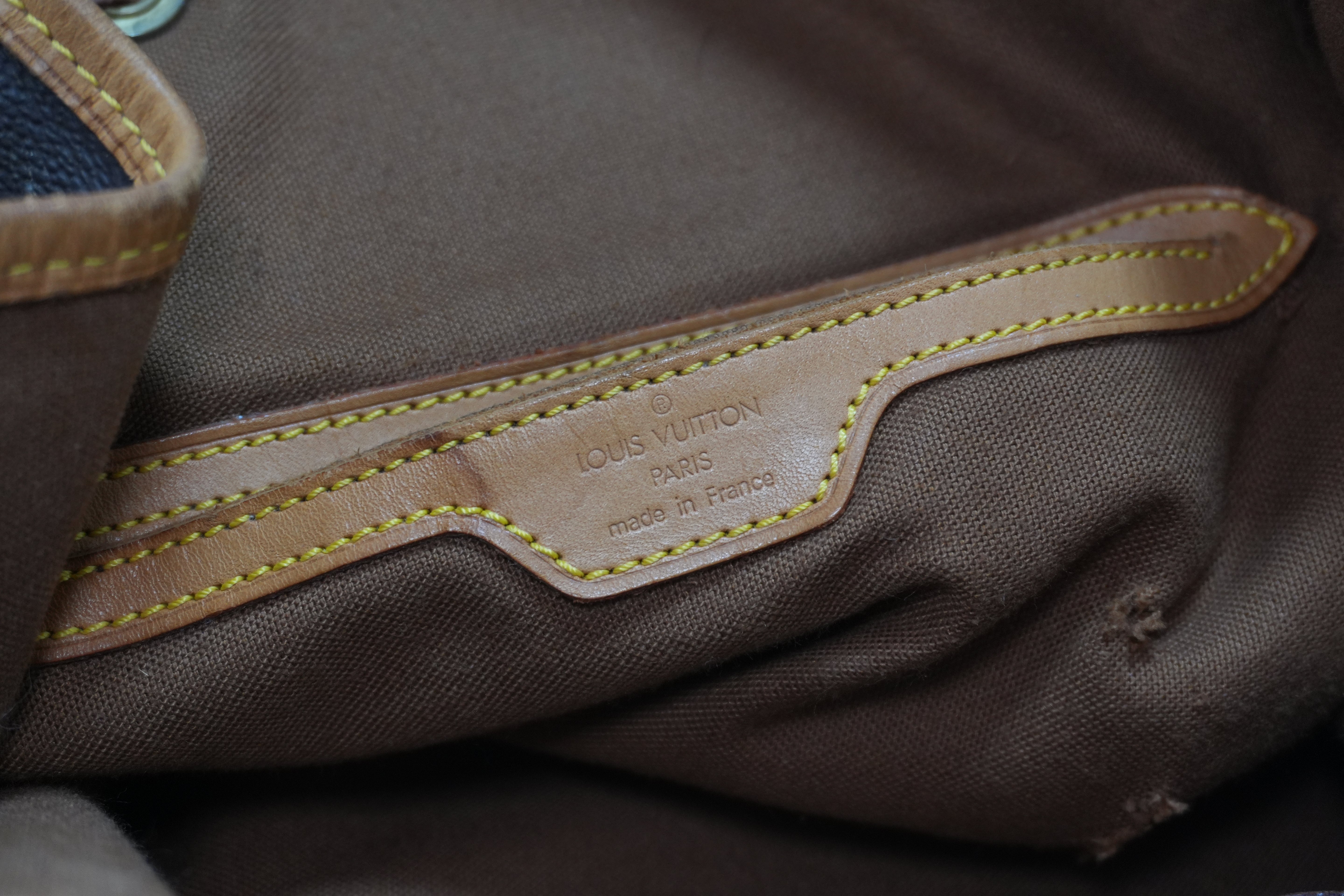 Louis Vuitton Monogram Montsouris GM Backpack Used