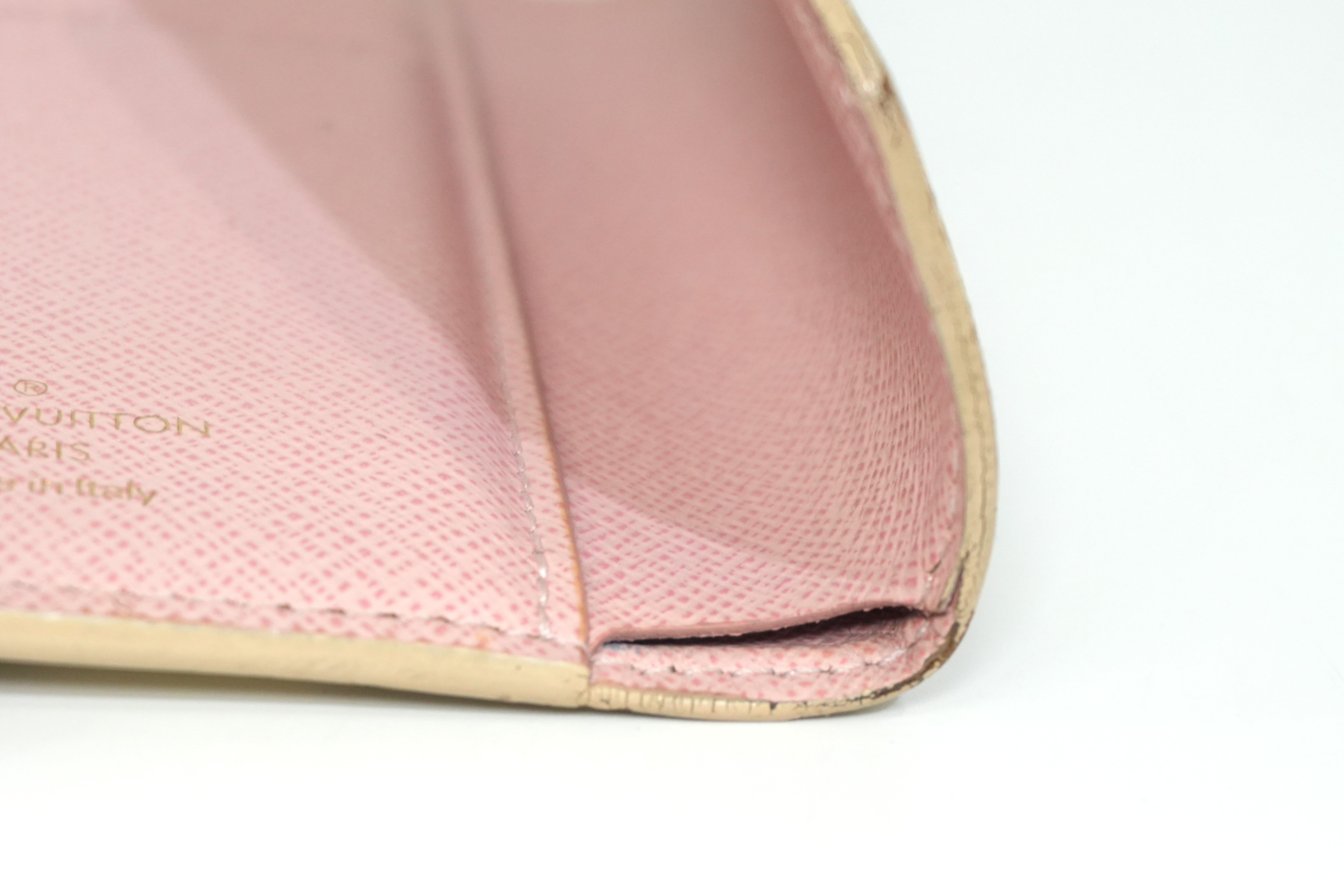 Pre-owned Louis Vuitton Damier Azur Victorine Wallet