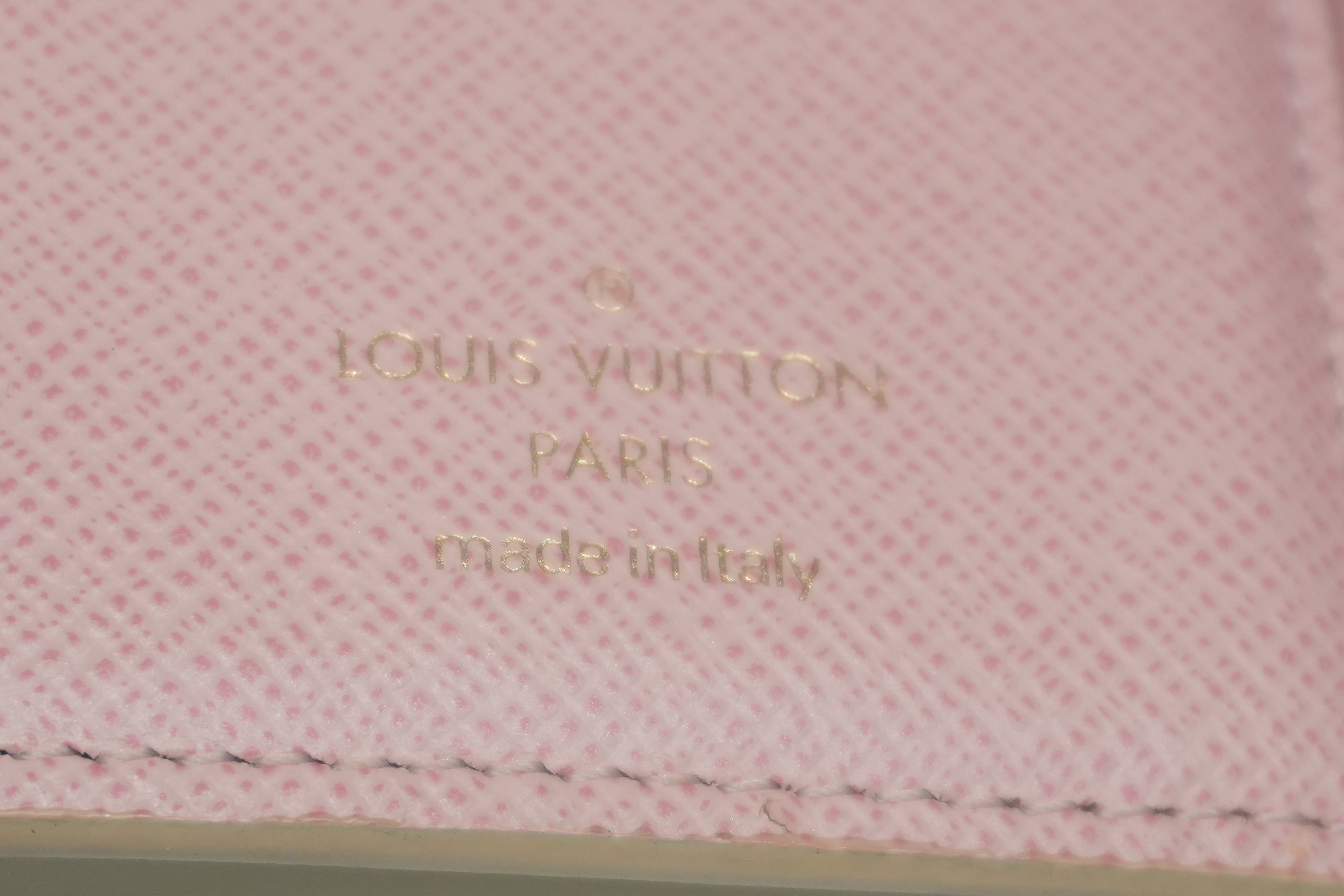 Pre-owned Louis Vuitton Damier Azur Victorine Wallet