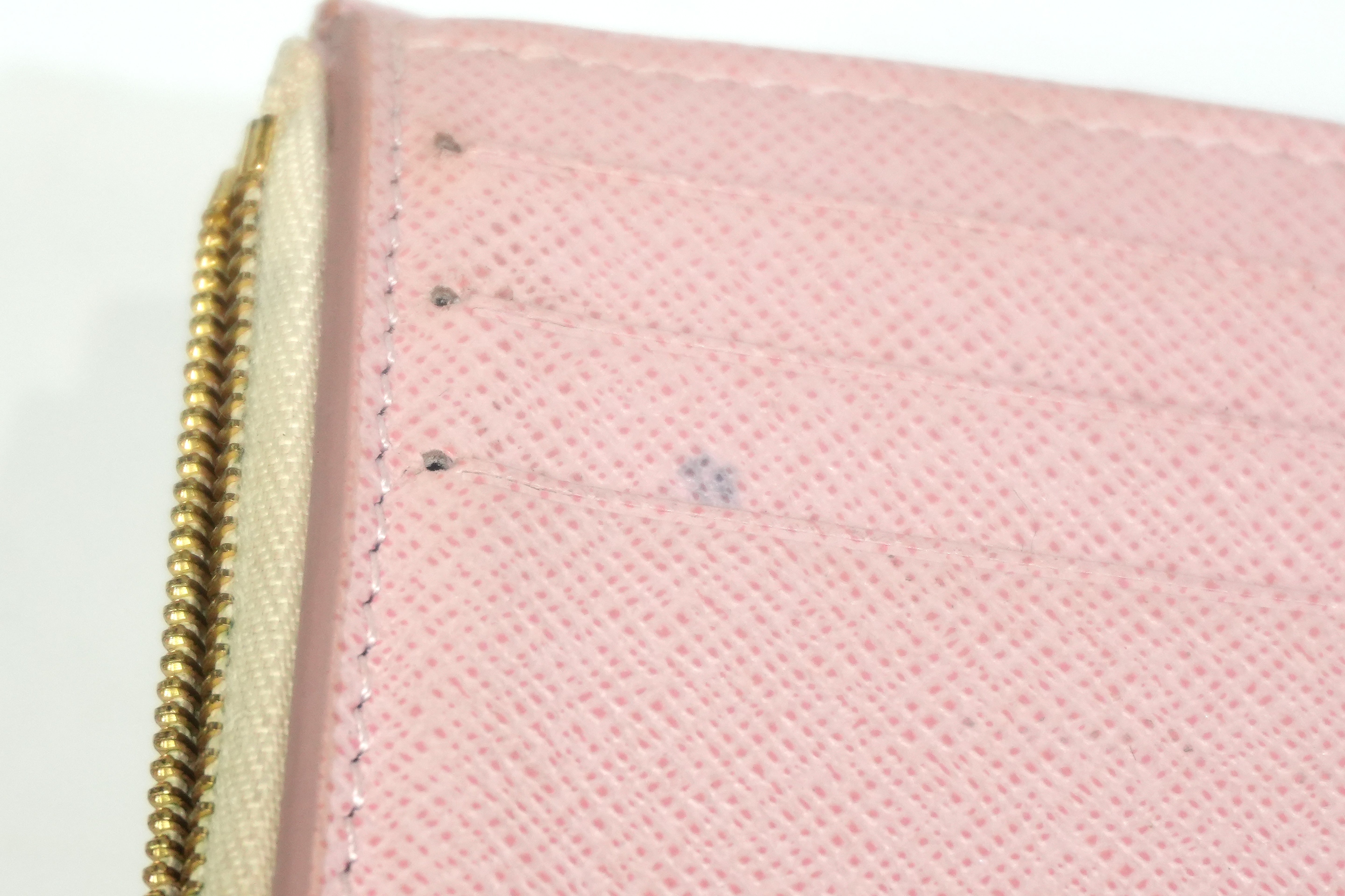 Pre-owned Louis Vuitton Damier Azur Victorine Wallet