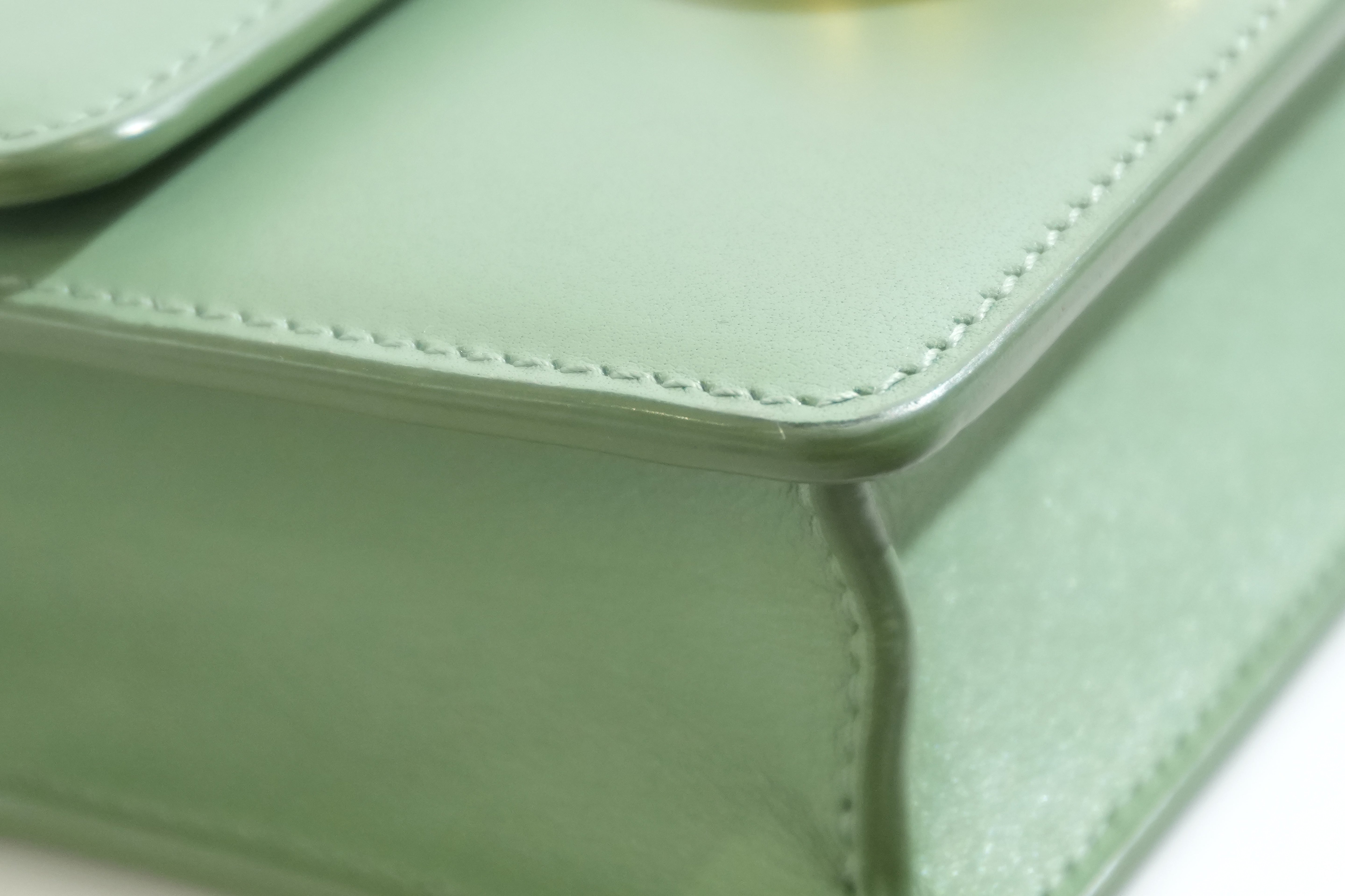 Pre-owned Dior 30 Montaigne Shoulder Bag Green