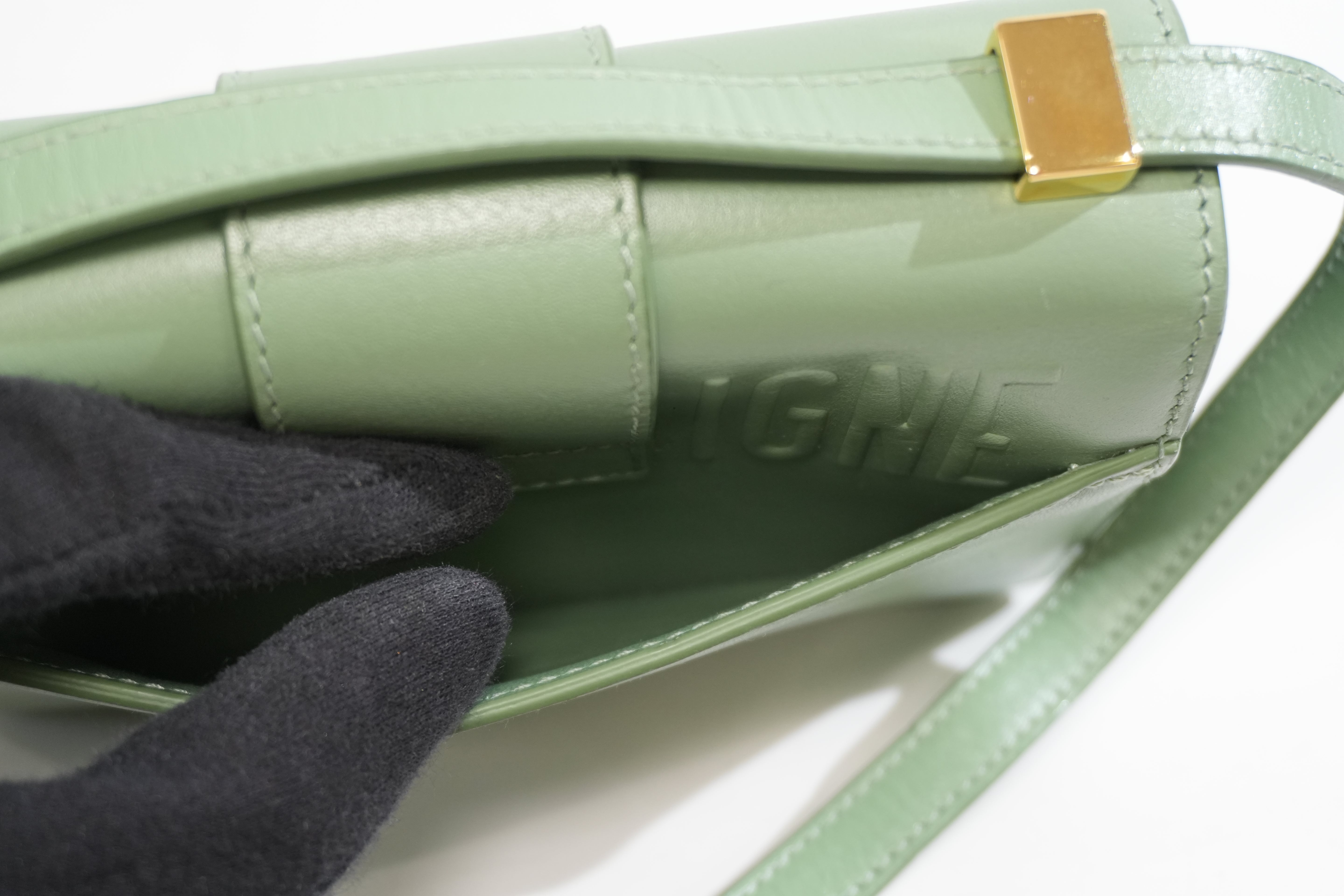 Pre-owned Dior 30 Montaigne Shoulder Bag Green