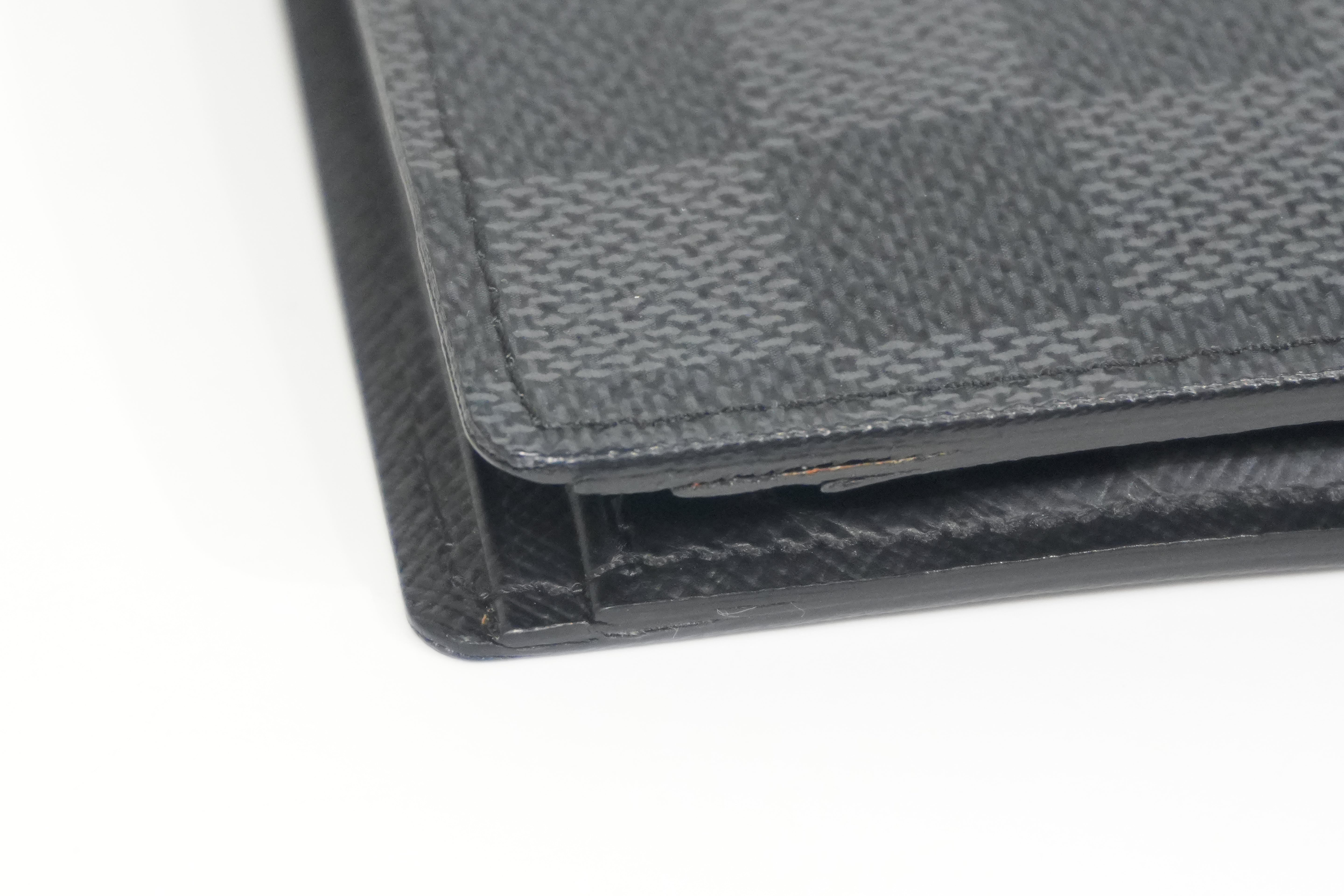 Pre-owned Louis Vuitton Damier Graphite Bifold Wallet