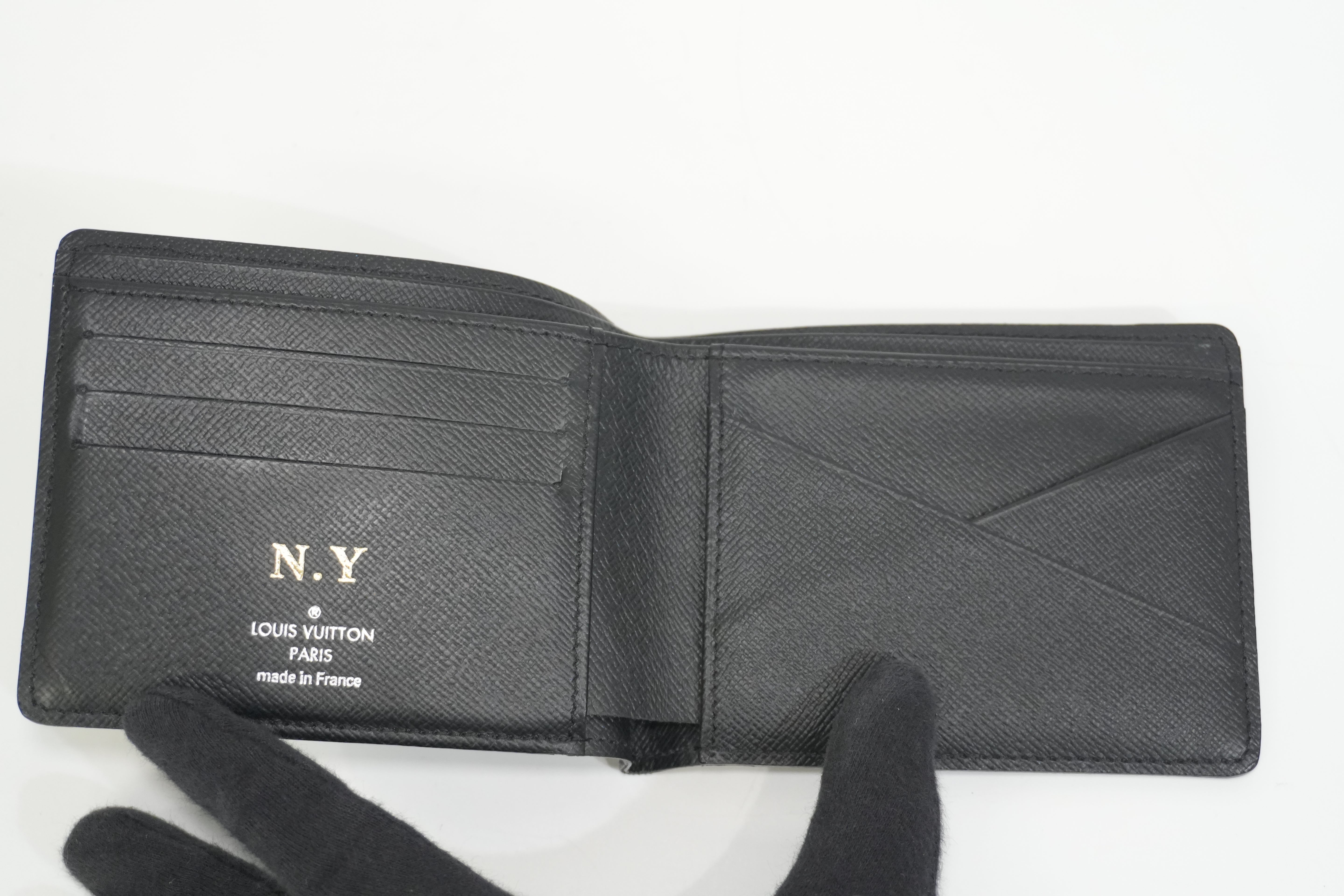 Pre-owned Louis Vuitton Damier Graphite Bifold Wallet