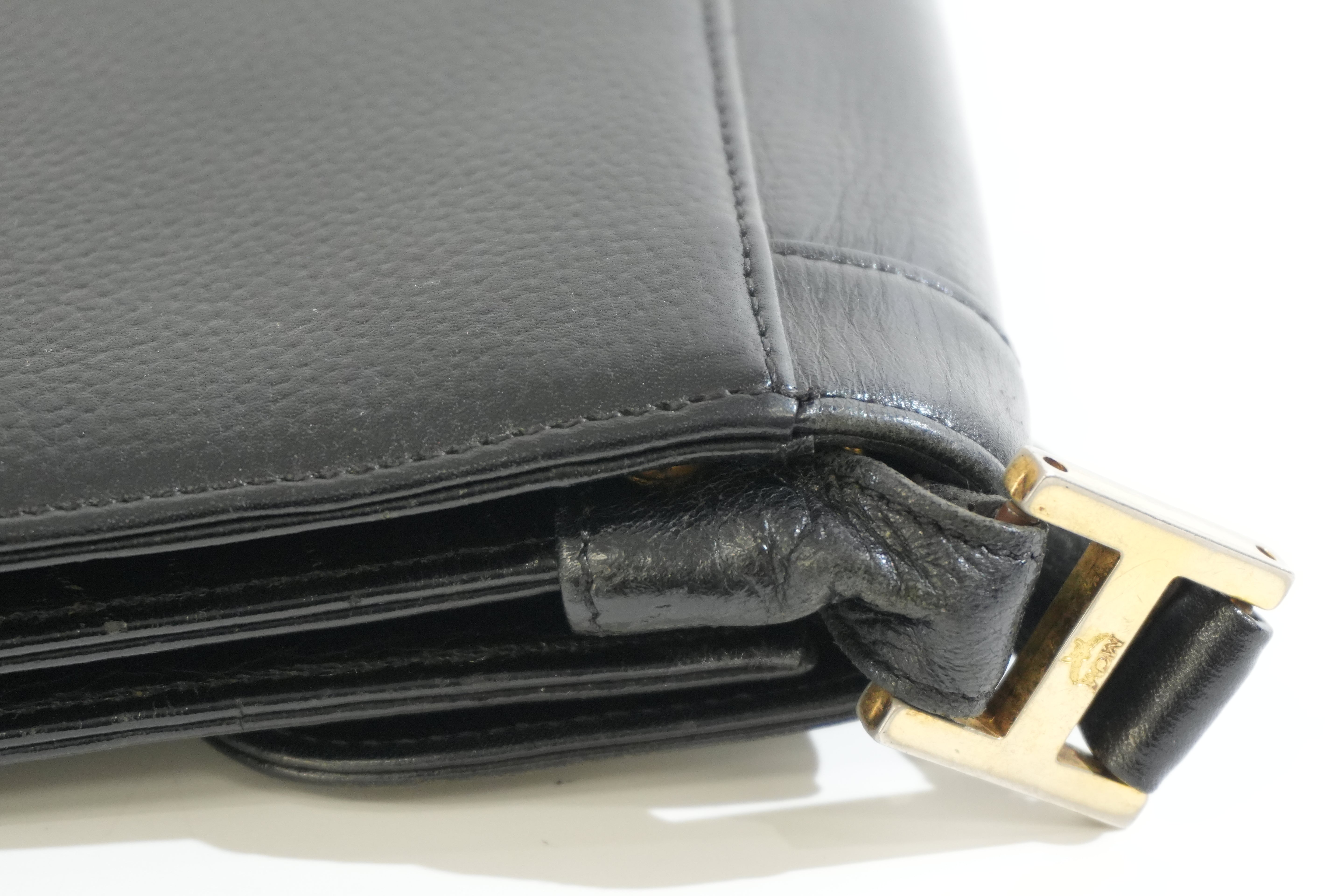 Pre-owned MCM Crossbody Bag Black