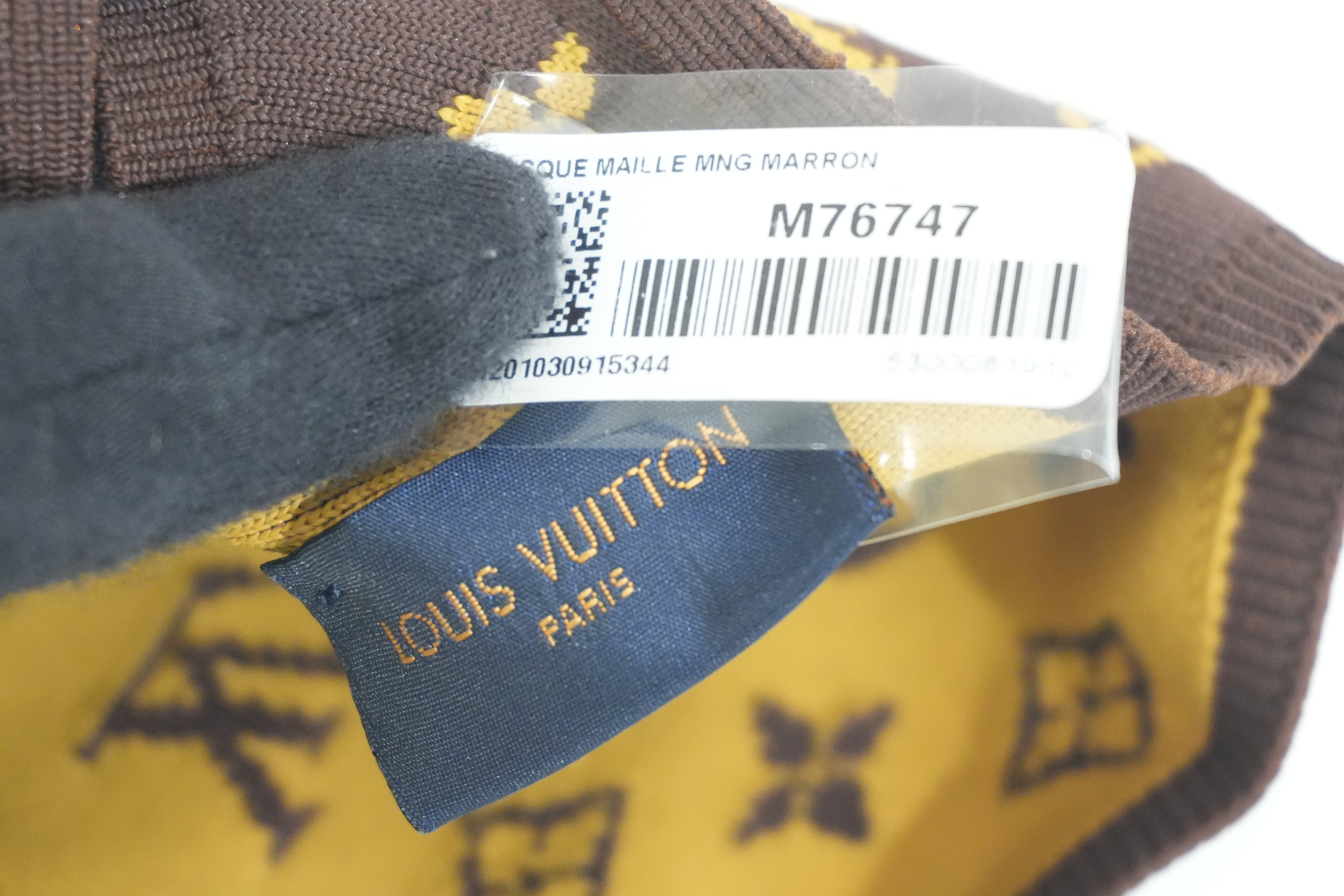 Pre-owned Louis Vuitton Monogram Mask