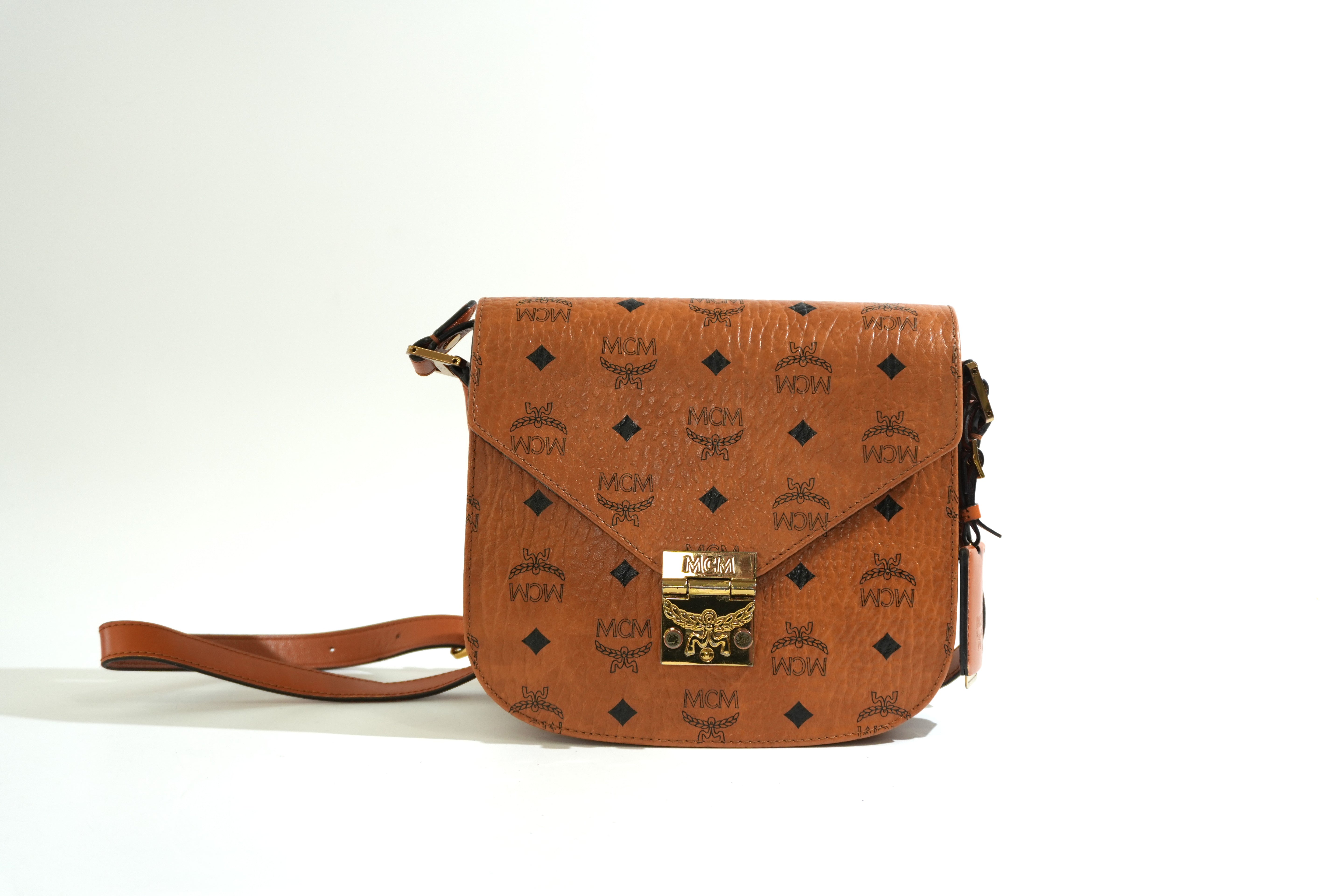 Pre-owned MCM Crossbody Bag Cognac