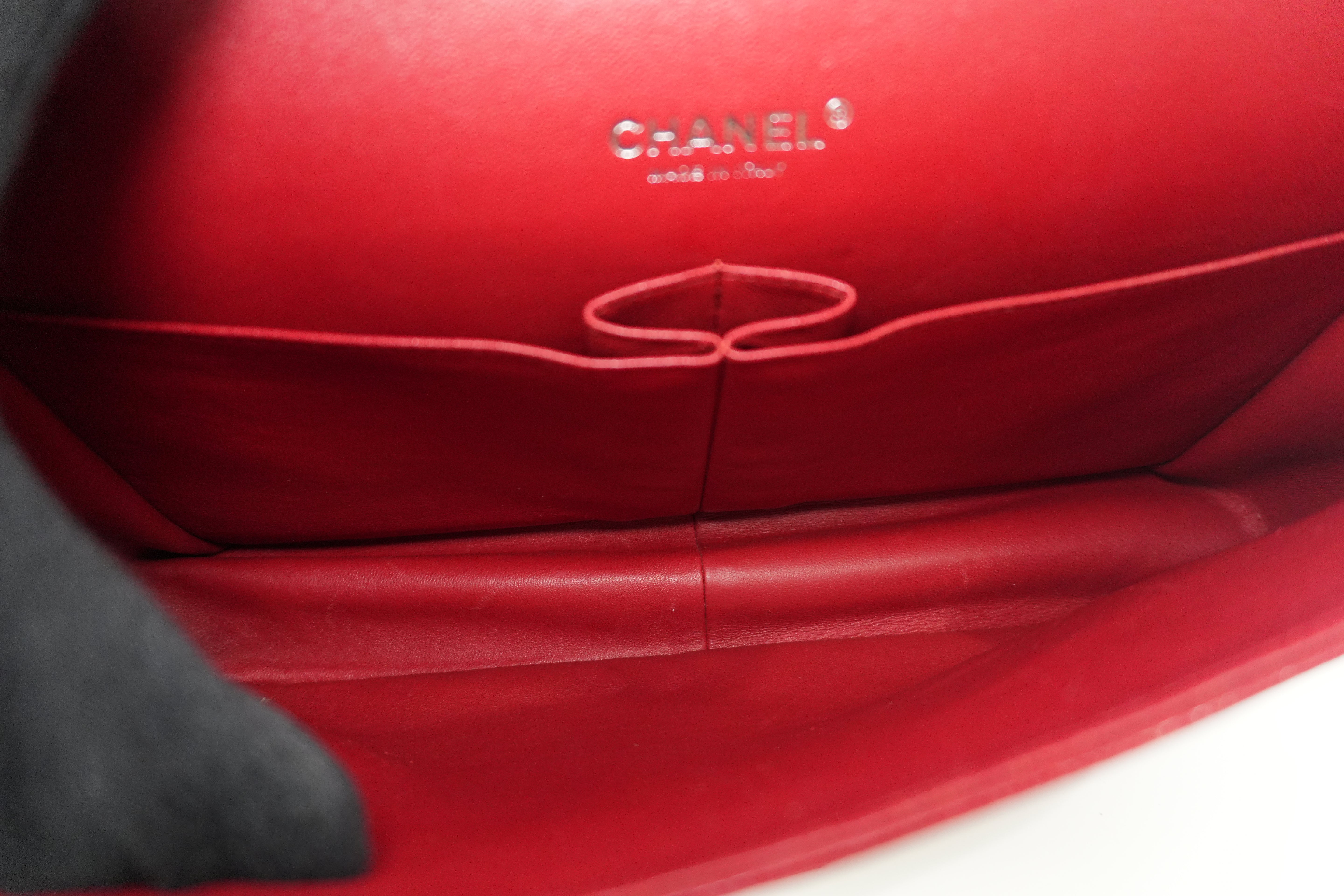 Chanel Matelasse Chain Red Shoulder Bag Used