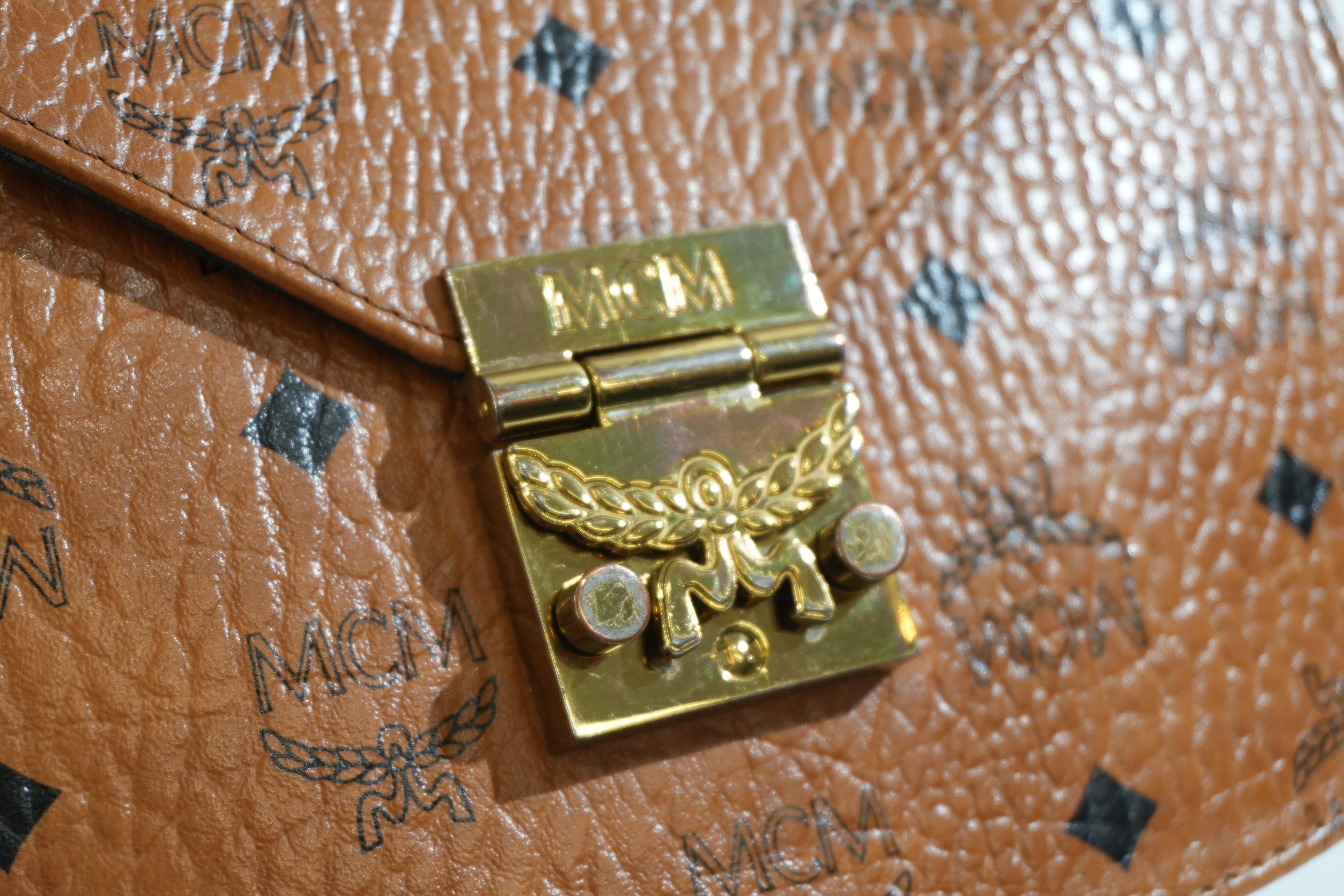Pre-owned MCM Crossbody Bag Cognac