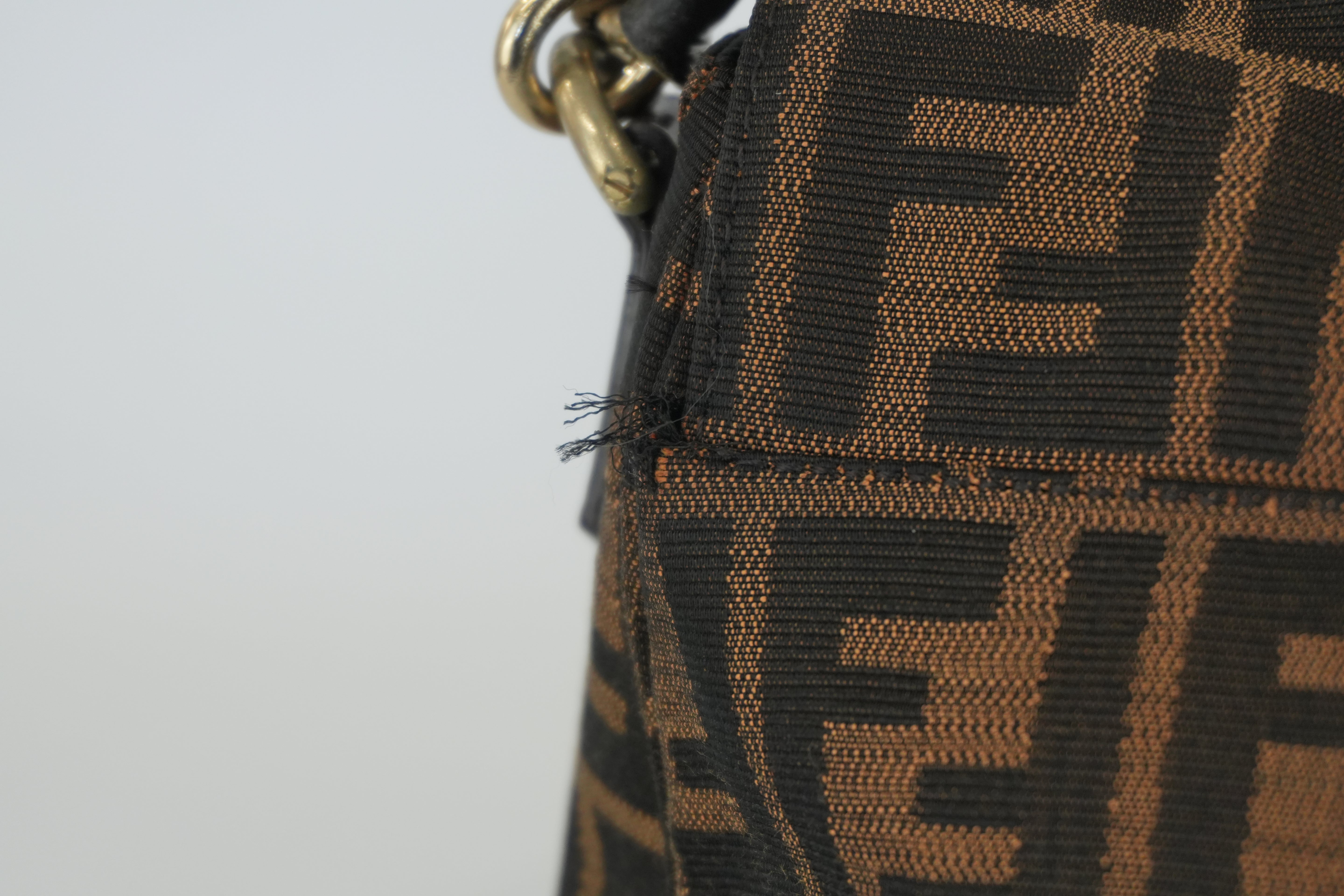 Fendi Zucca Shoulder Bag Used