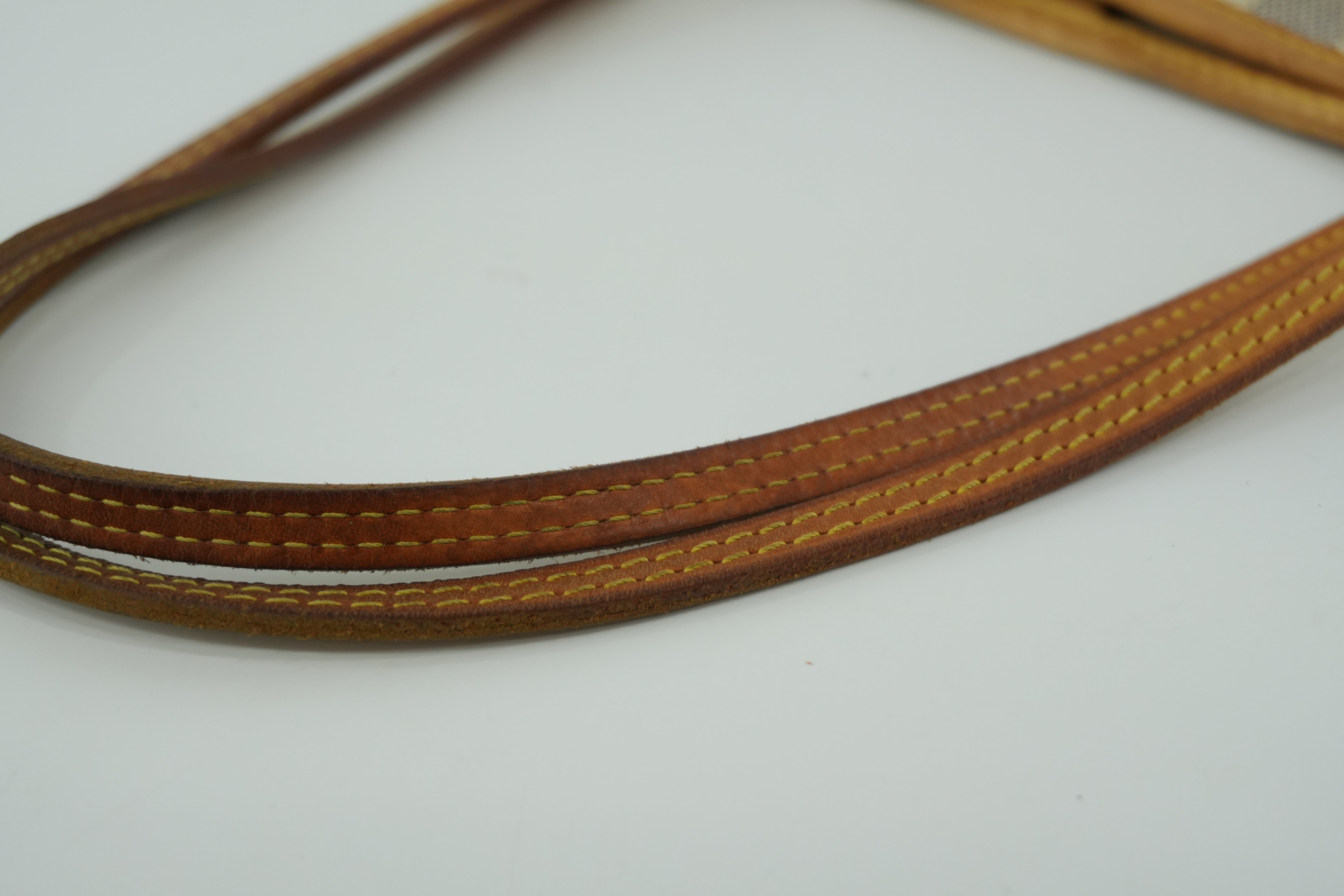 Louis Vuitton Damier Azur Neverfull MM Tote Bag Used