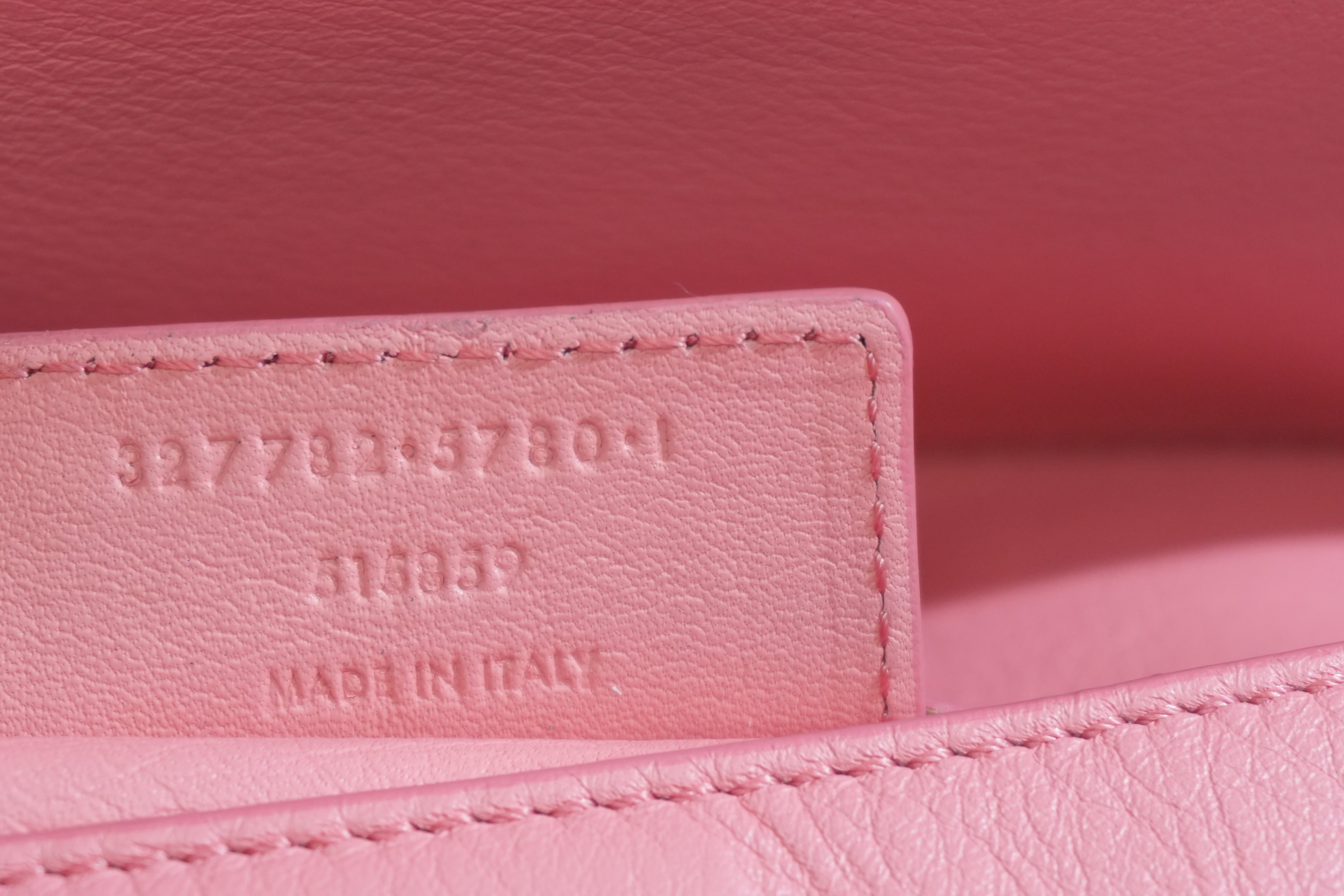 Pre-owned Balenciaga Envelope Style Flap Clutch Bag Pink