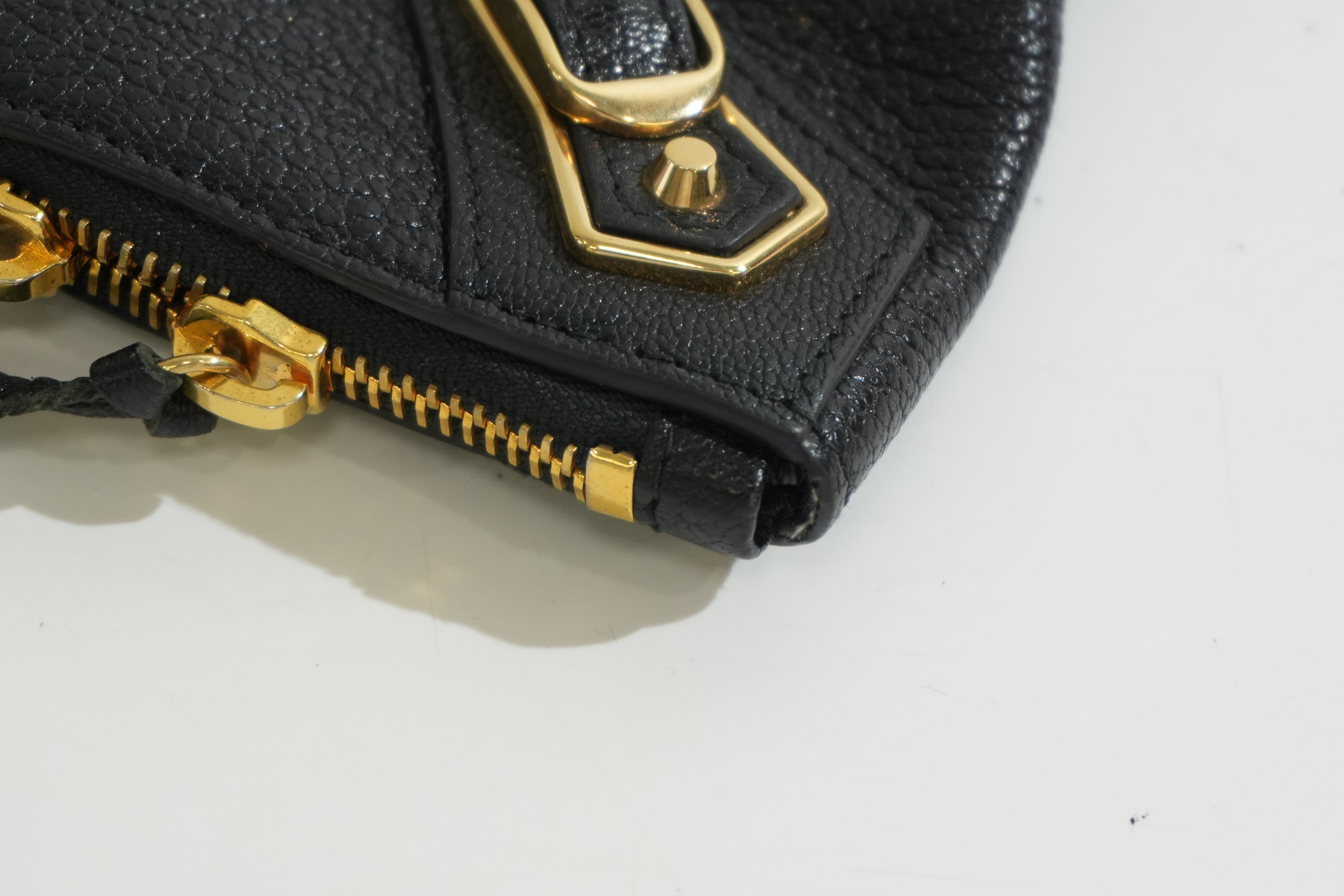 Pre-owned Balenciaga Motocross Classic Clutch Bag Black