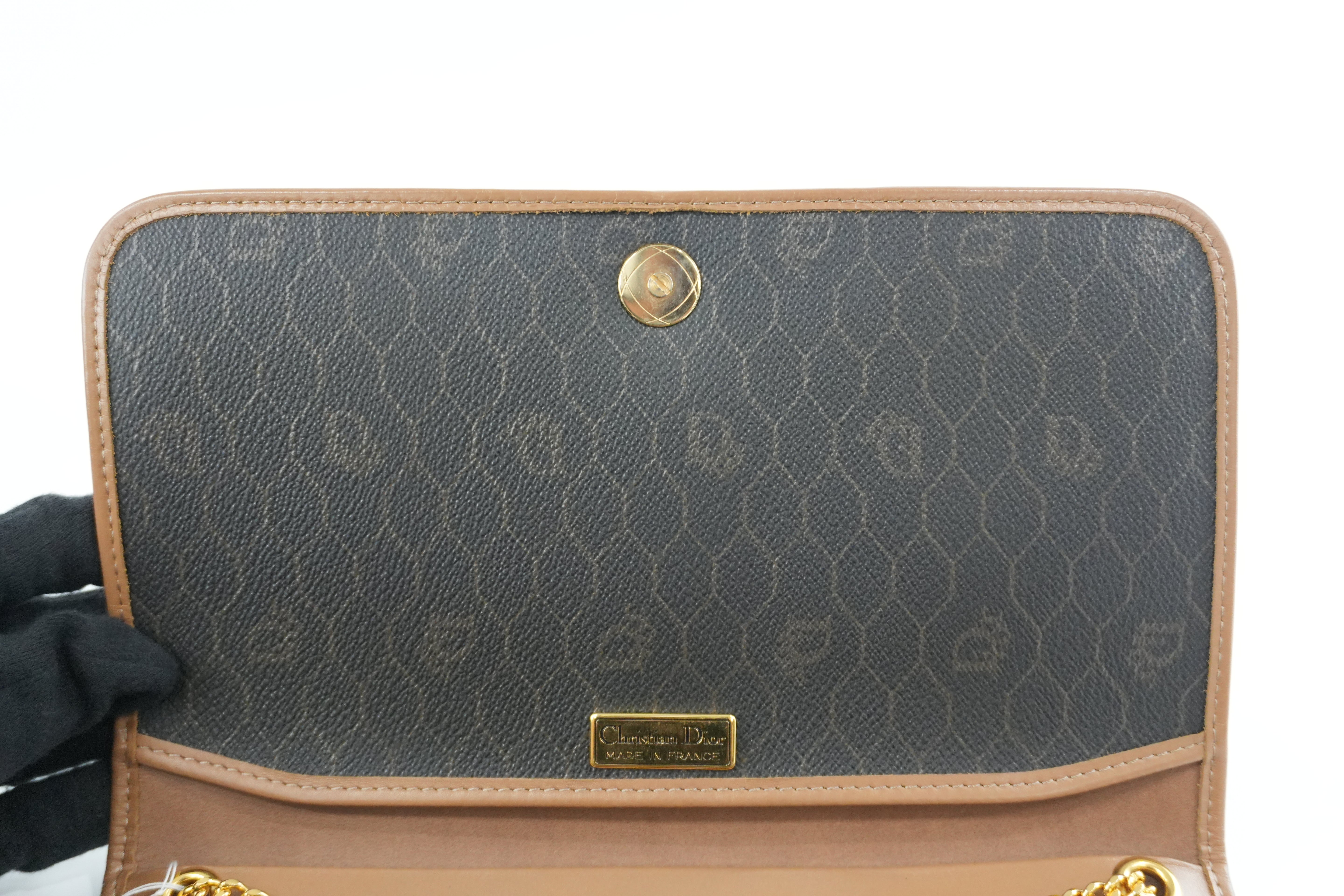 Pre-owned Christian Dior Clutch Bag Brown