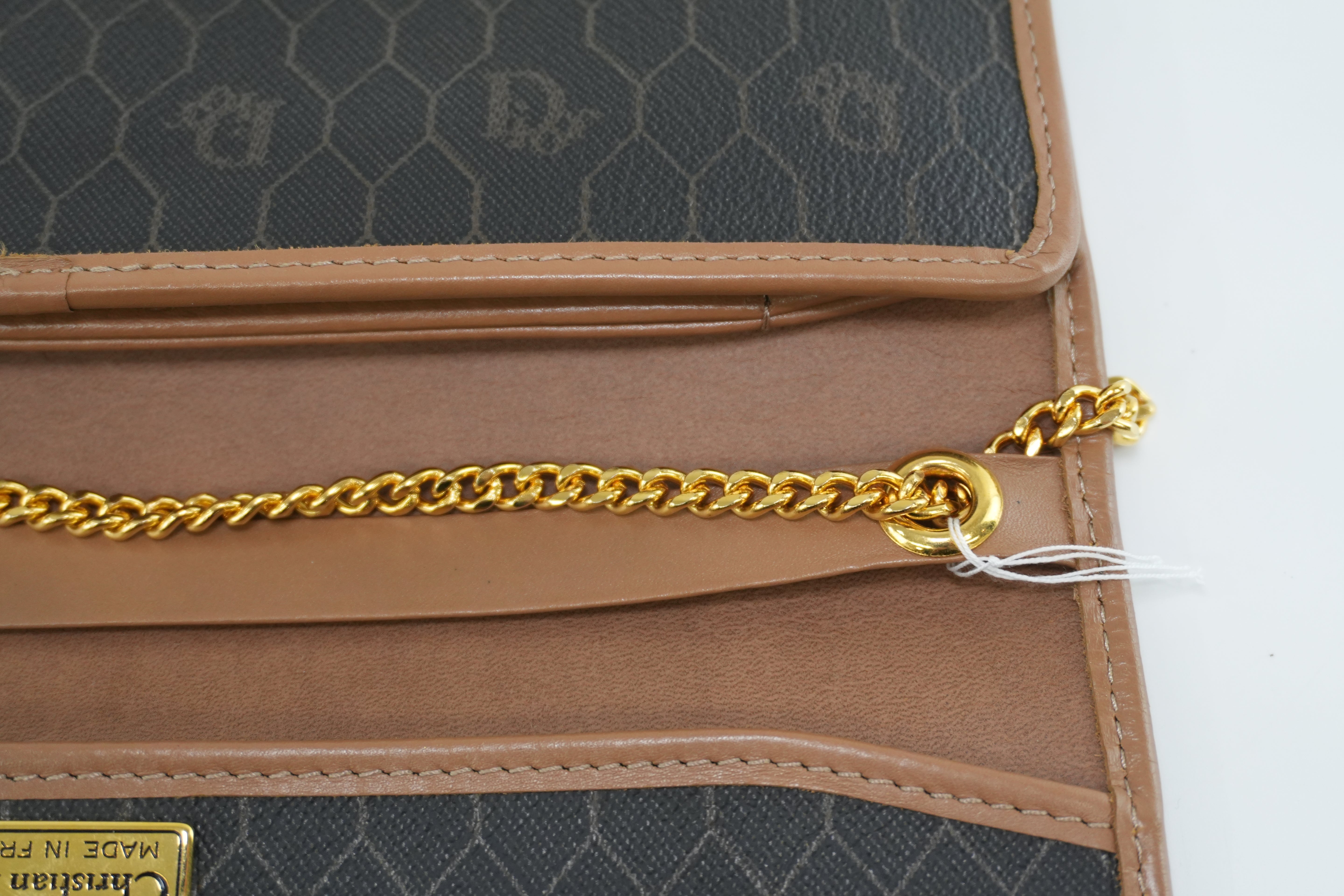 Pre-owned Christian Dior Clutch Bag Brown