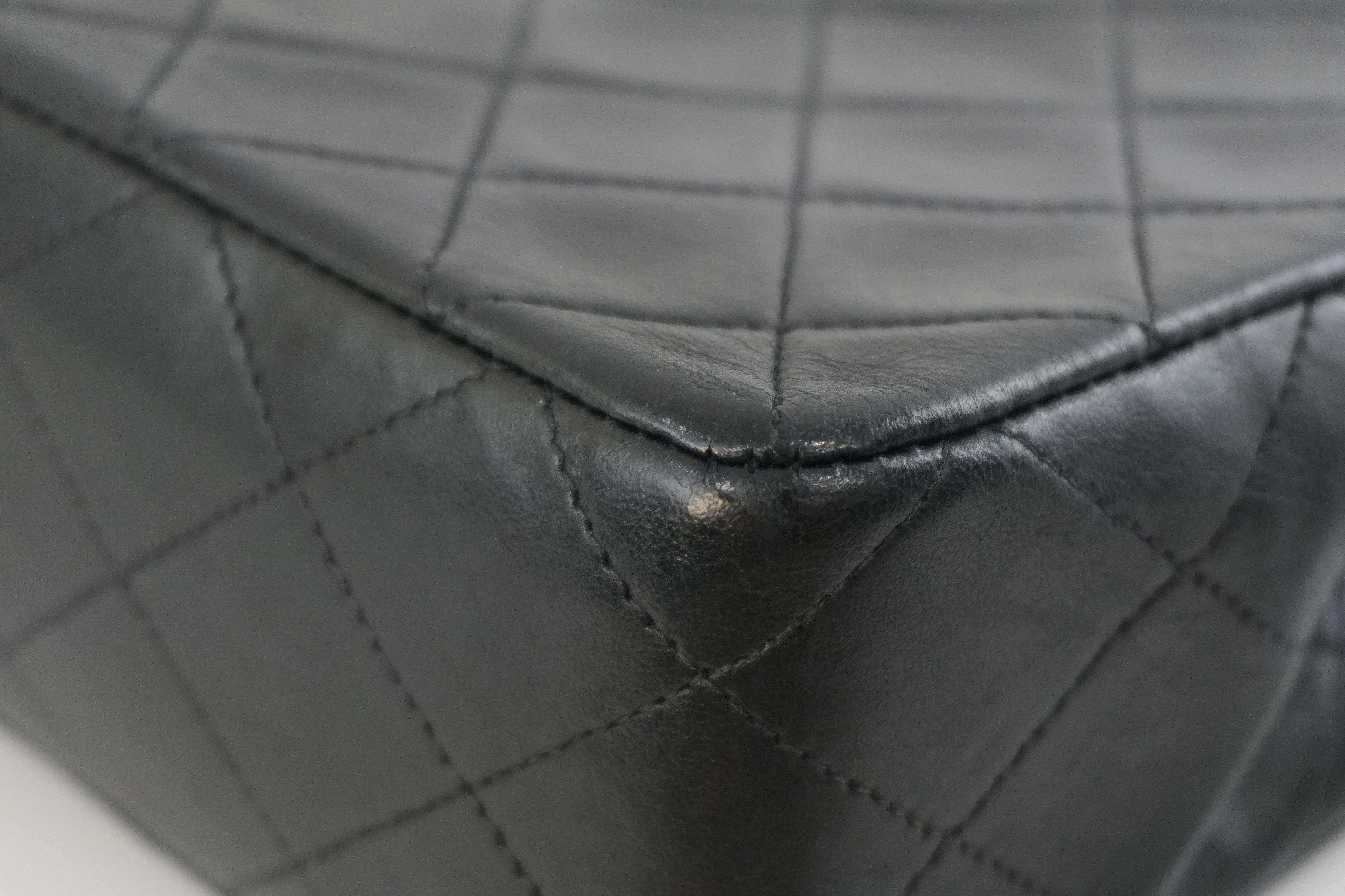 Chanel Flap Shoulder Bag Black Used