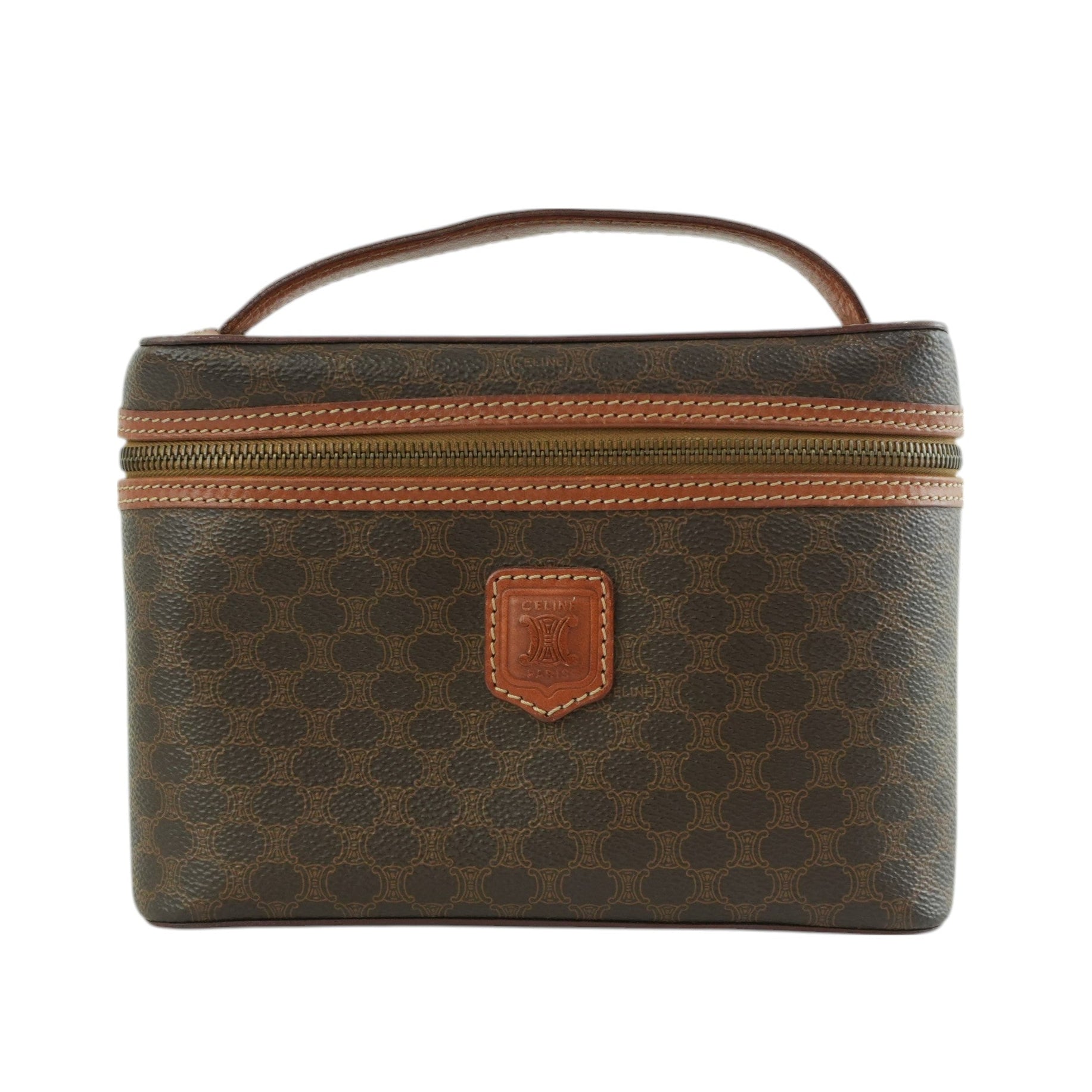 Pre-owned Celine Macadam Vanity Bag