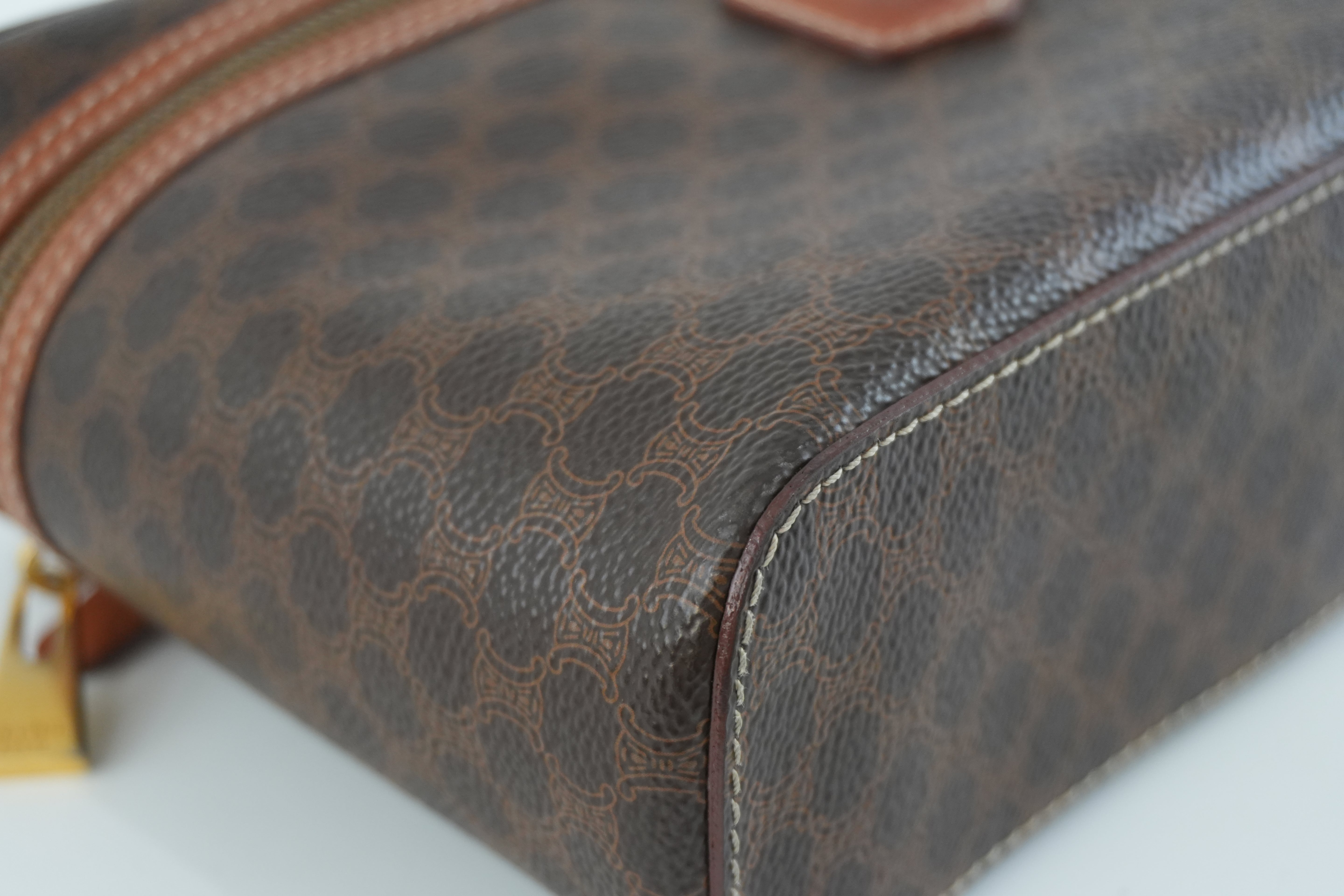 Pre-owned Celine Macadam Vanity Bag