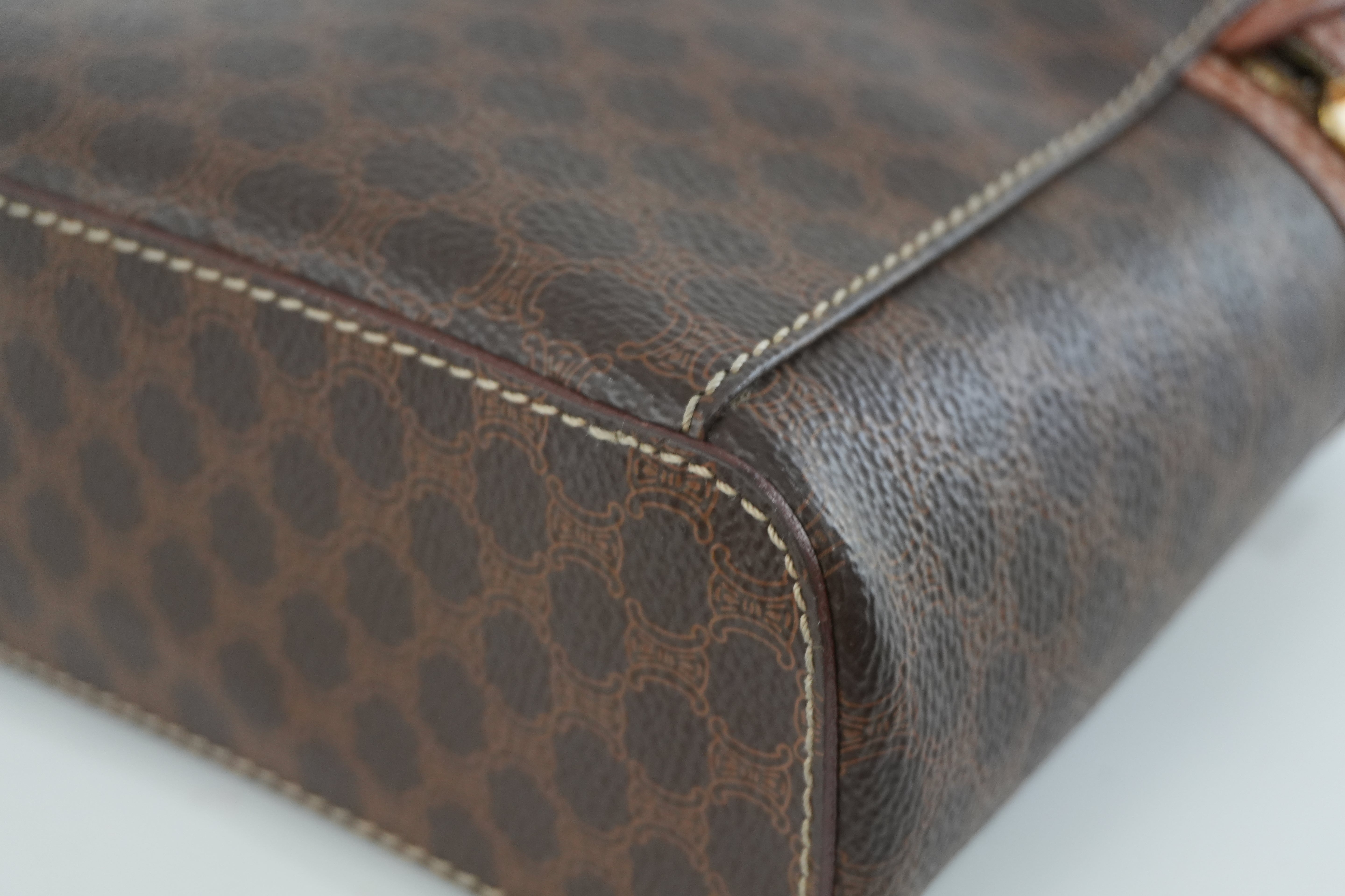 Pre-owned Celine Macadam Vanity Bag