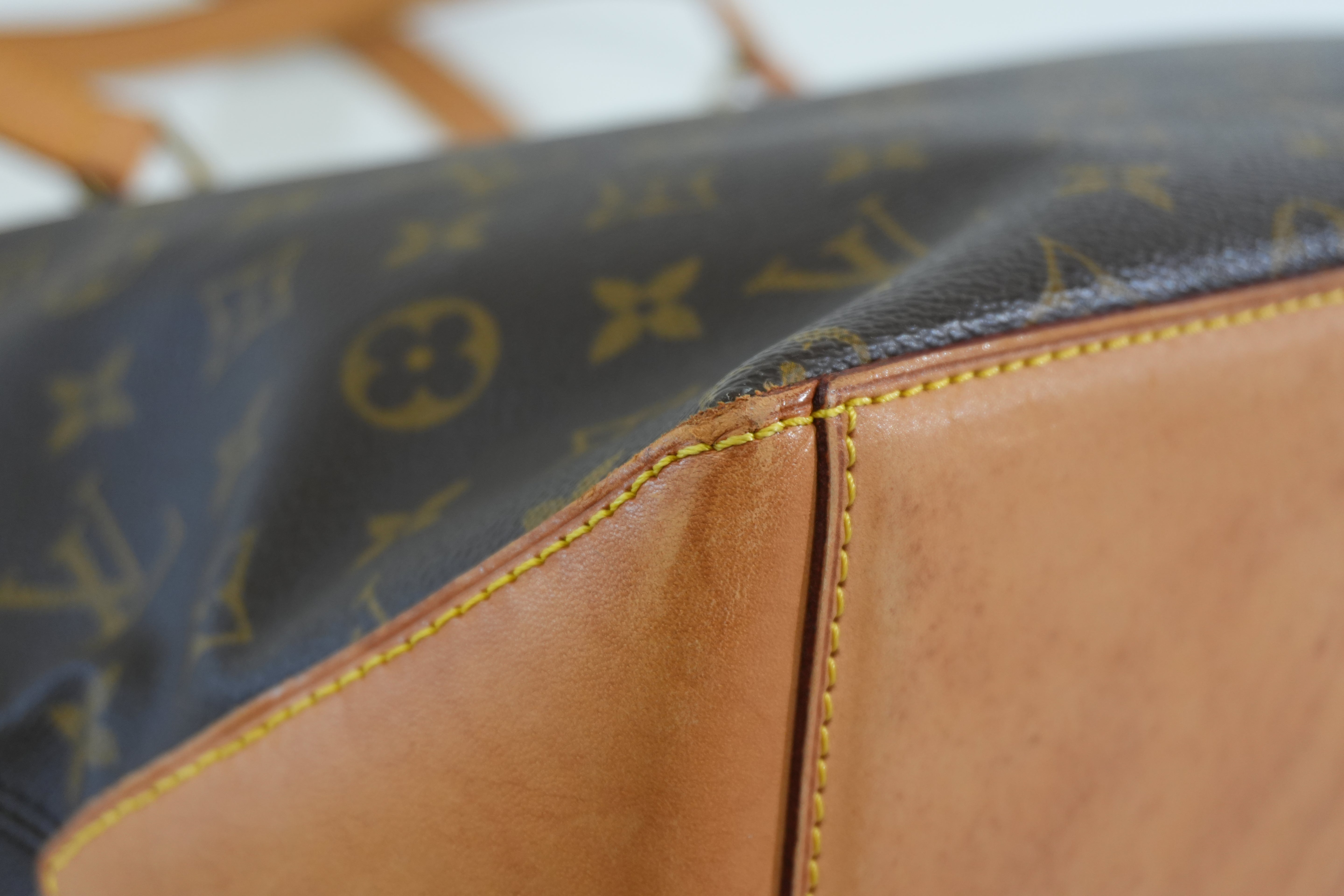 Pre-owned Louis Vuitton Monogram Cabas Mezzo Tote Bag