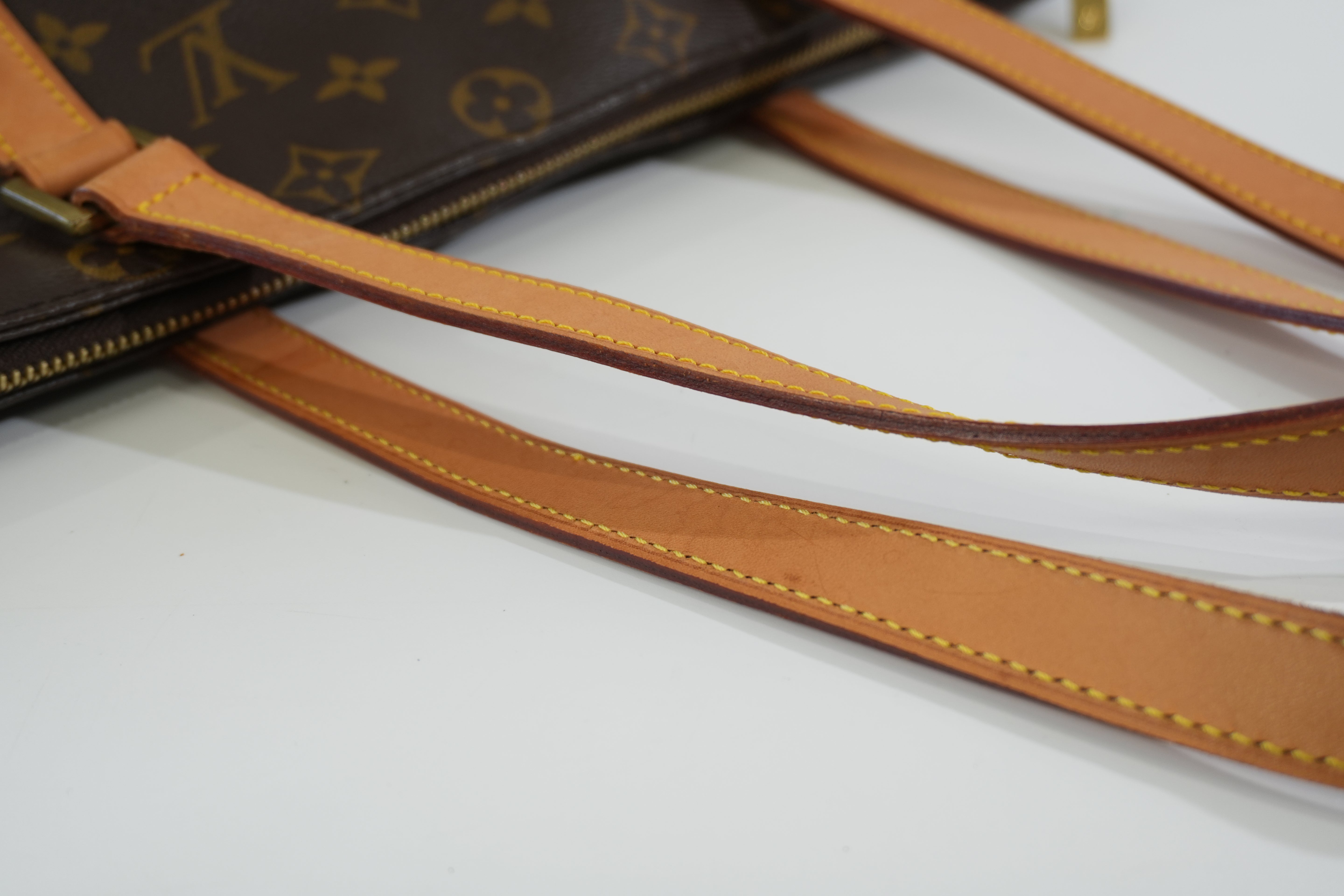 Pre-owned Louis Vuitton Monogram Cabas Mezzo Tote Bag