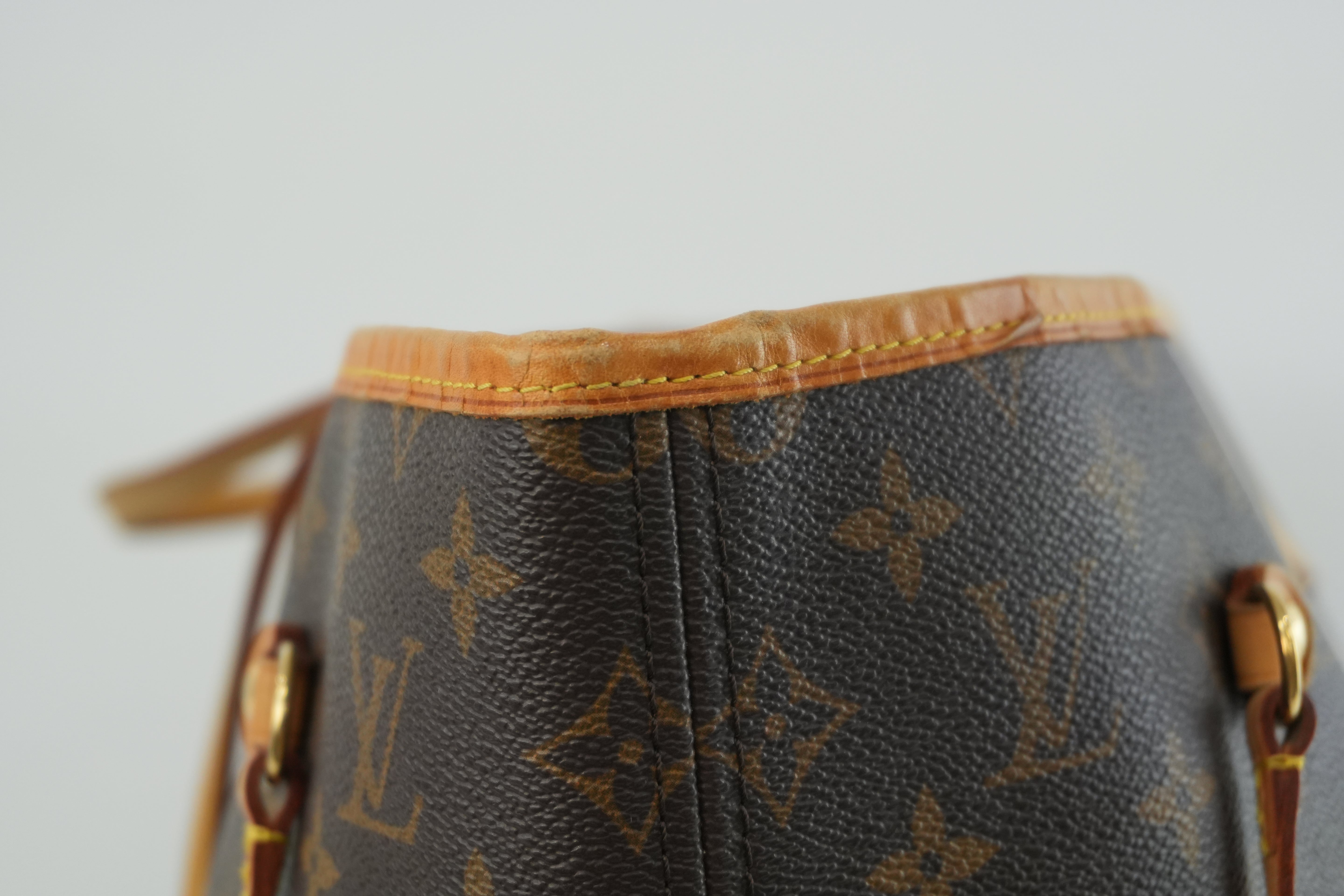 Louis Vuitton Monogram Neverfull GM Tote Bag Used