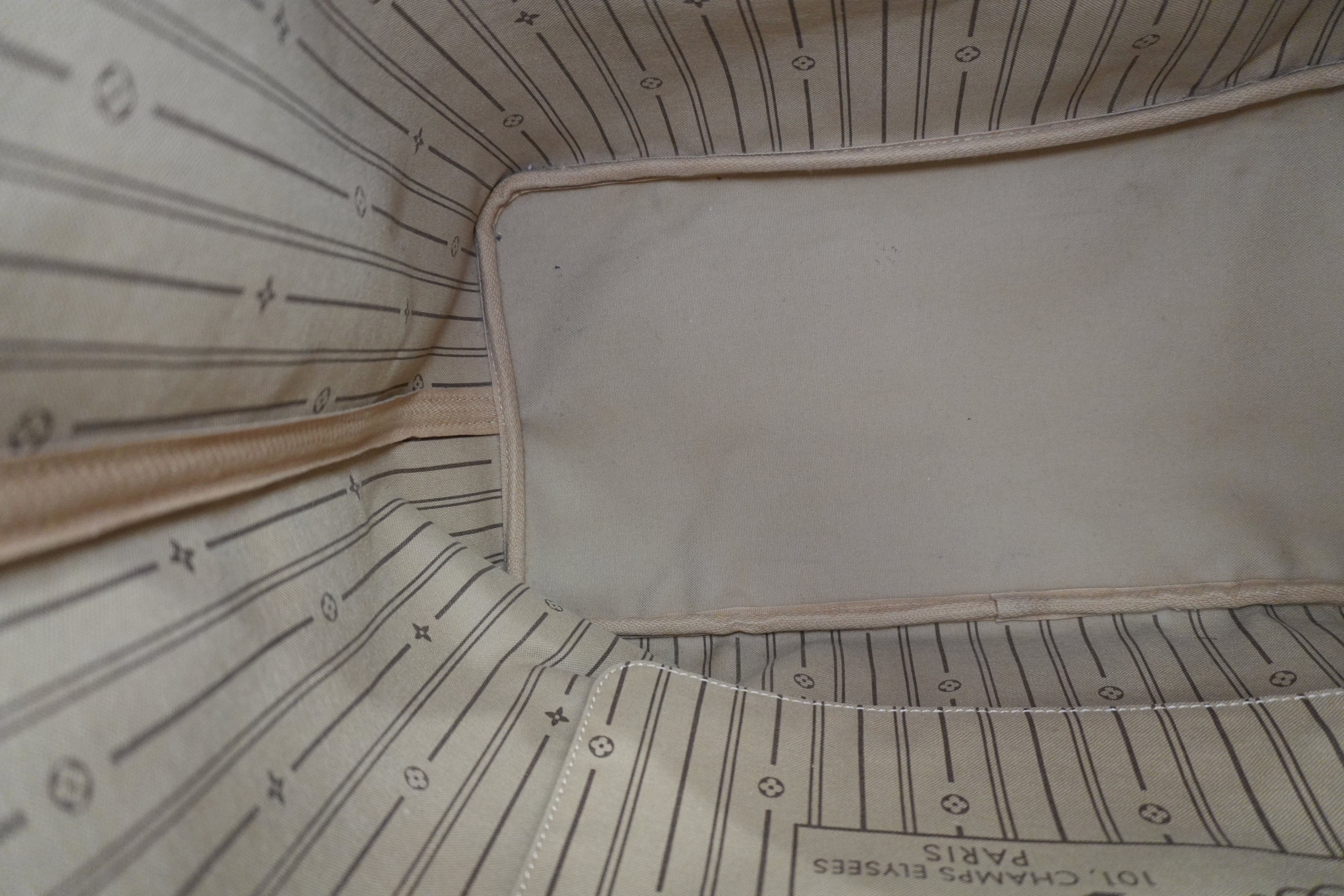 Louis Vuitton Monogram Neverfull GM Tote Bag Used