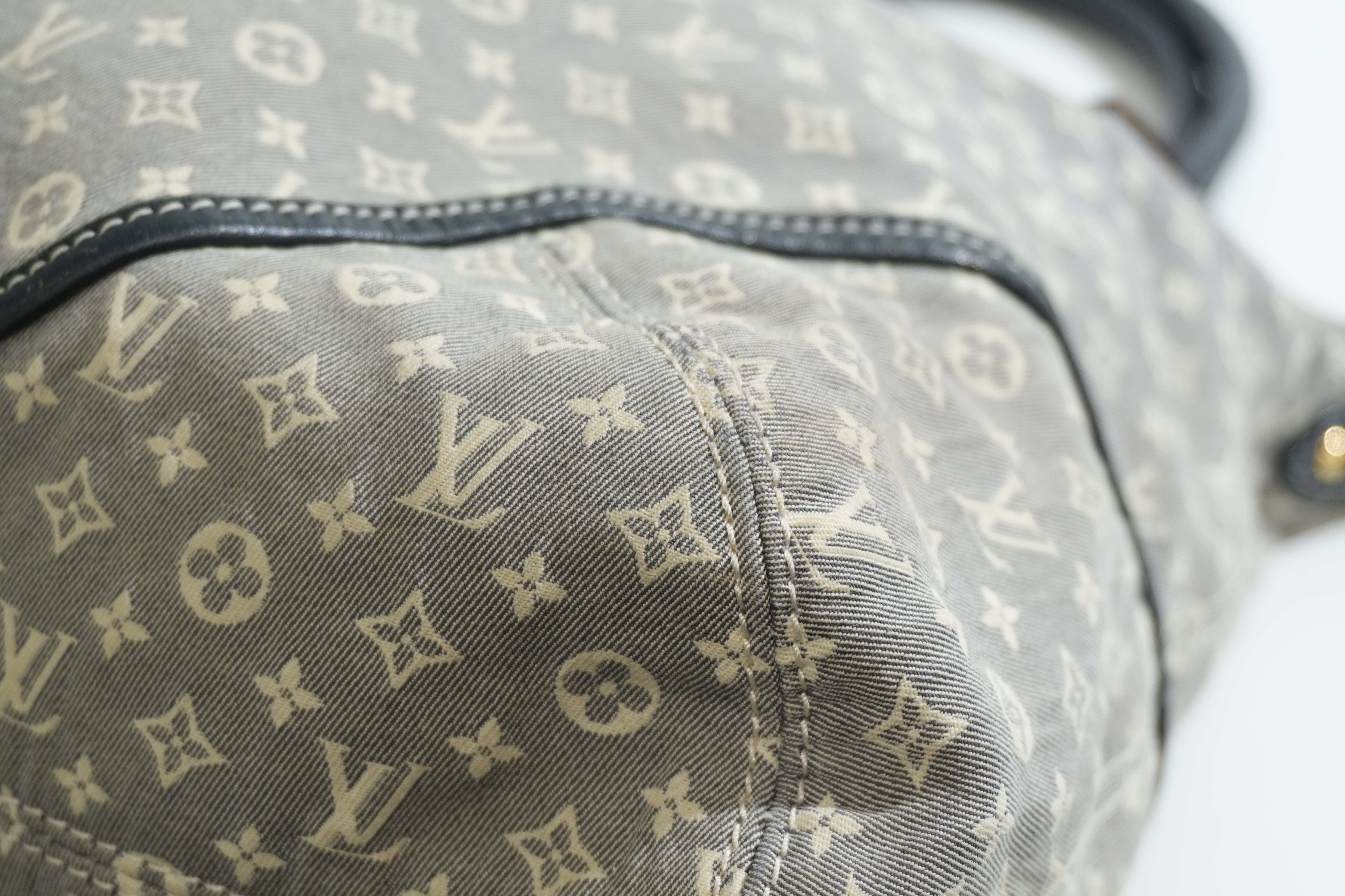 Pre-owned Louis Vuitton Encre Monogram Idylle Elegie Tote Bag Gray