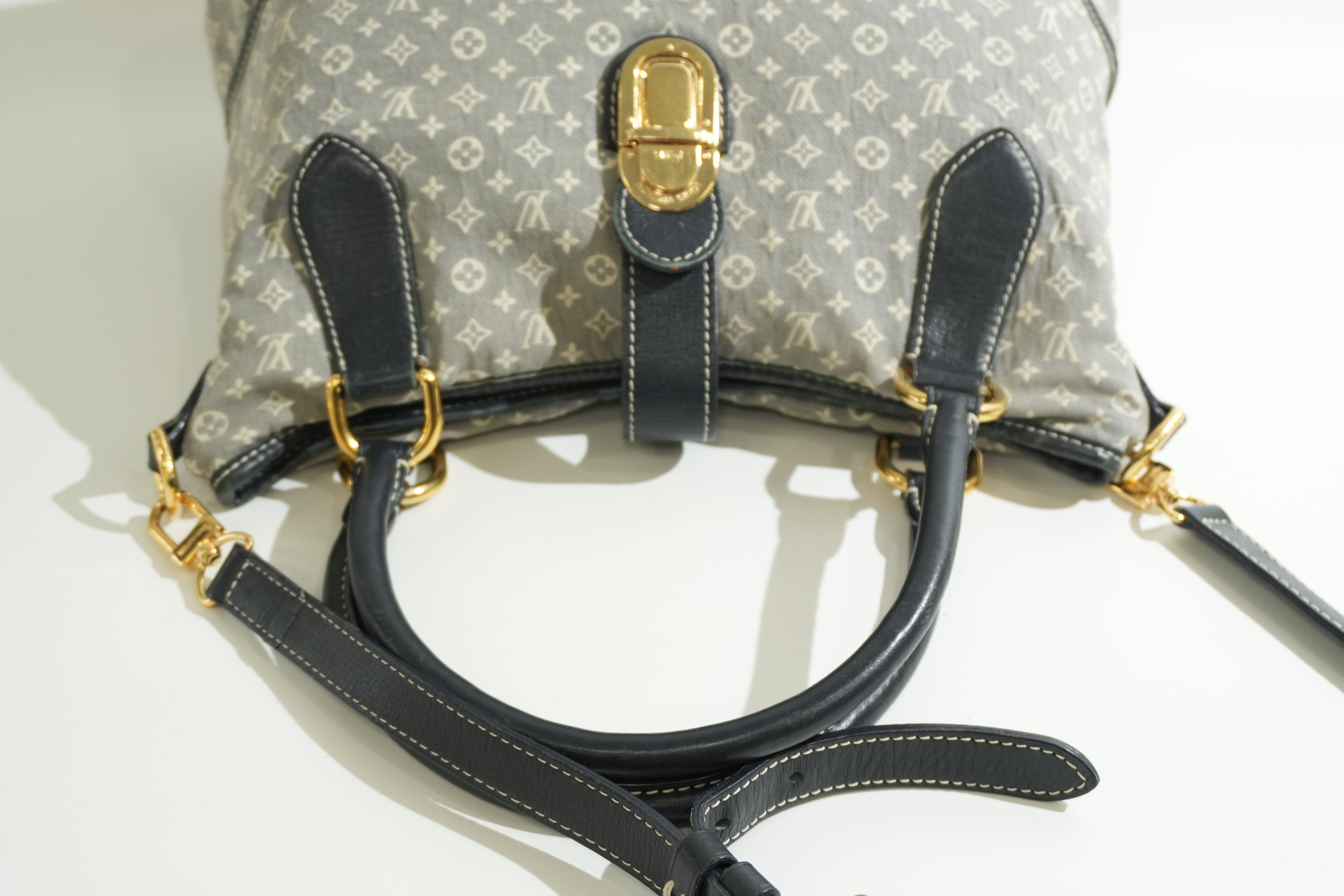 Pre-owned Louis Vuitton Encre Monogram Idylle Elegie Tote Bag Gray